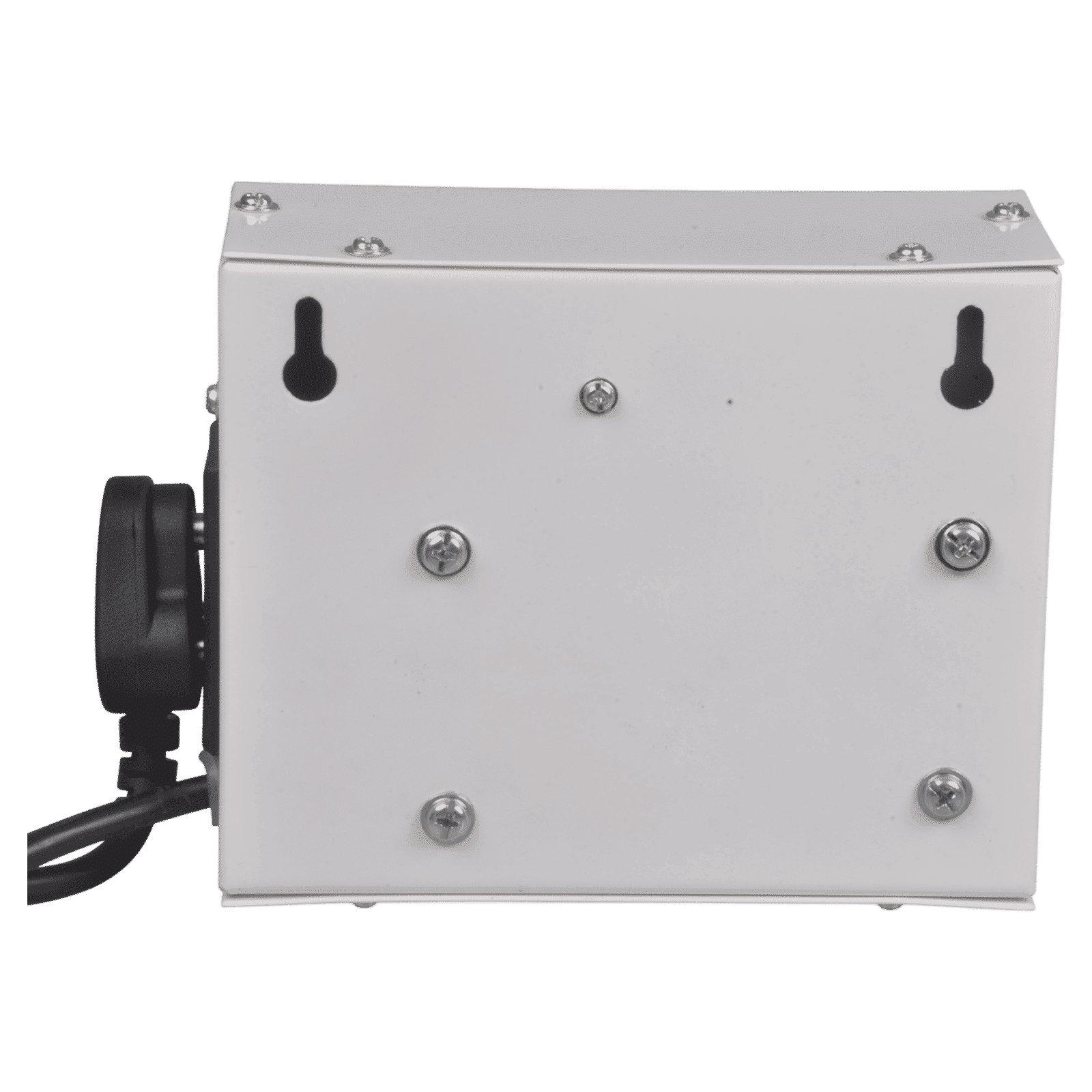 SafeStab Multi 50 2 Amps Voltage Stabilizer For 108cm (43") TV or 300 Liters Refrigerator (White)_4
