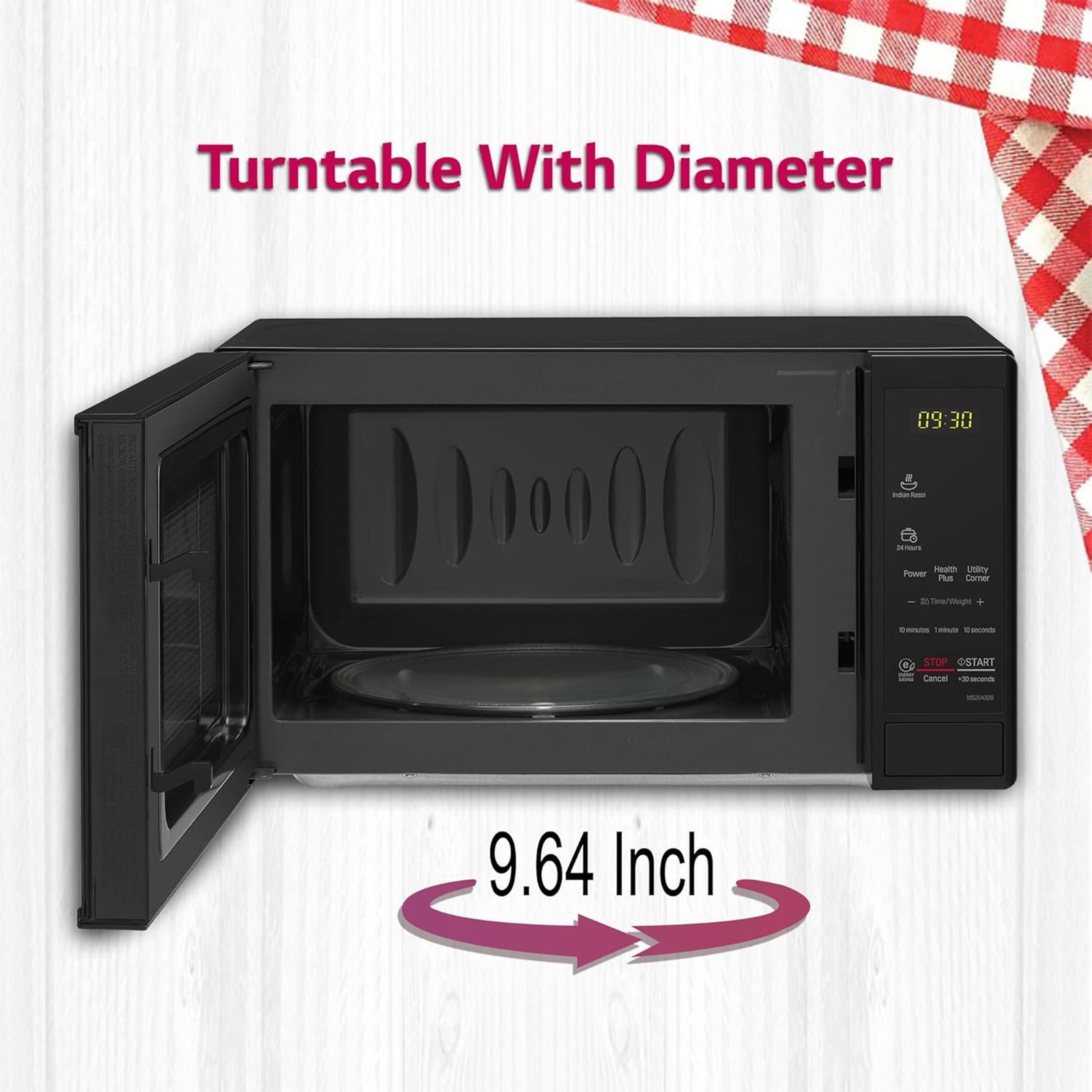 LG 20L Solo Microwave Oven with 44 Autocook Menus (MS2043DB.DB1QILN, Black)_17