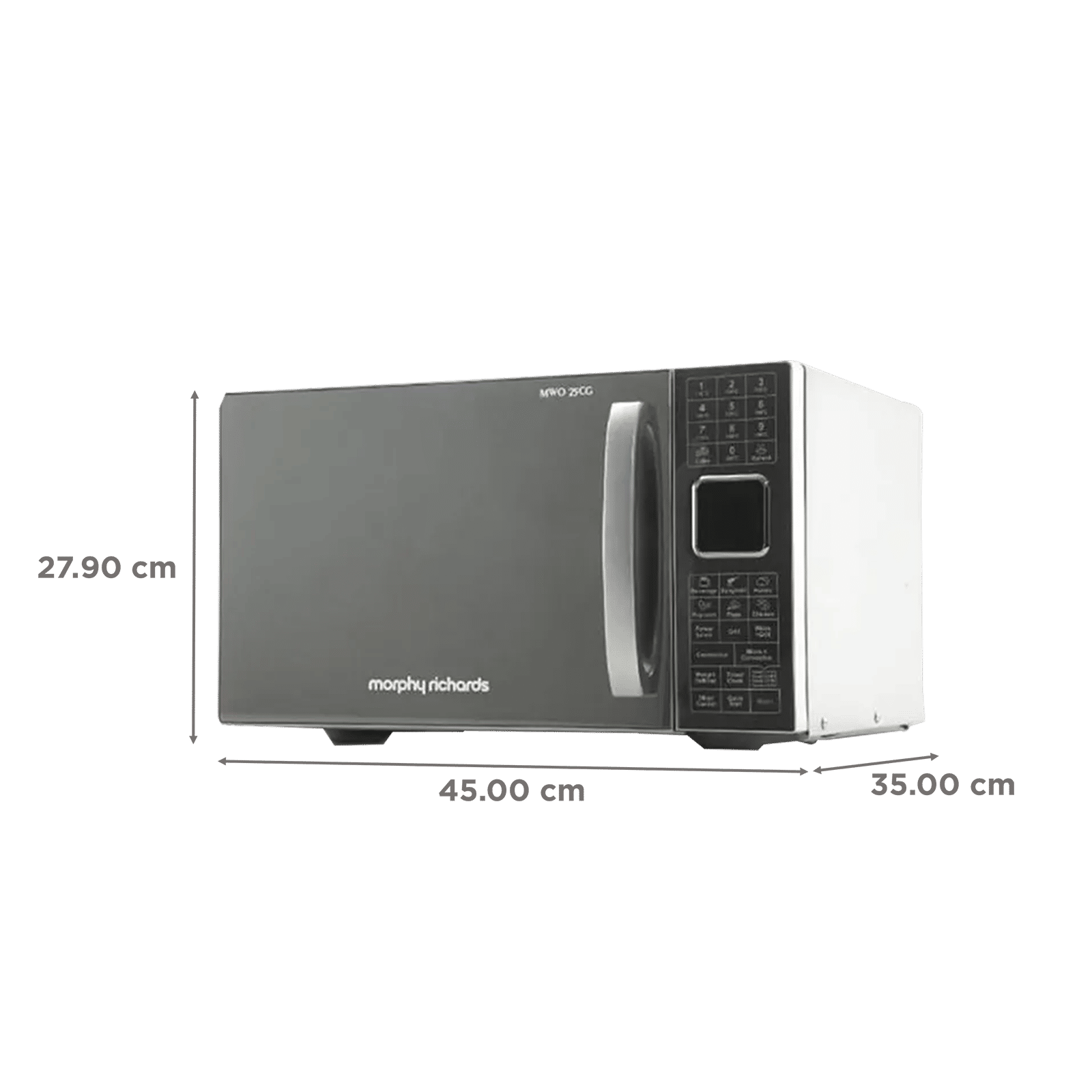 morphy richards MWO 25CG 25L Convection Microwave Oven with 200 Auto Menu (Silver) morphy richards MWO 25CG 25L Convection Microwave Oven with 200 Auto Menu (Silver)_2