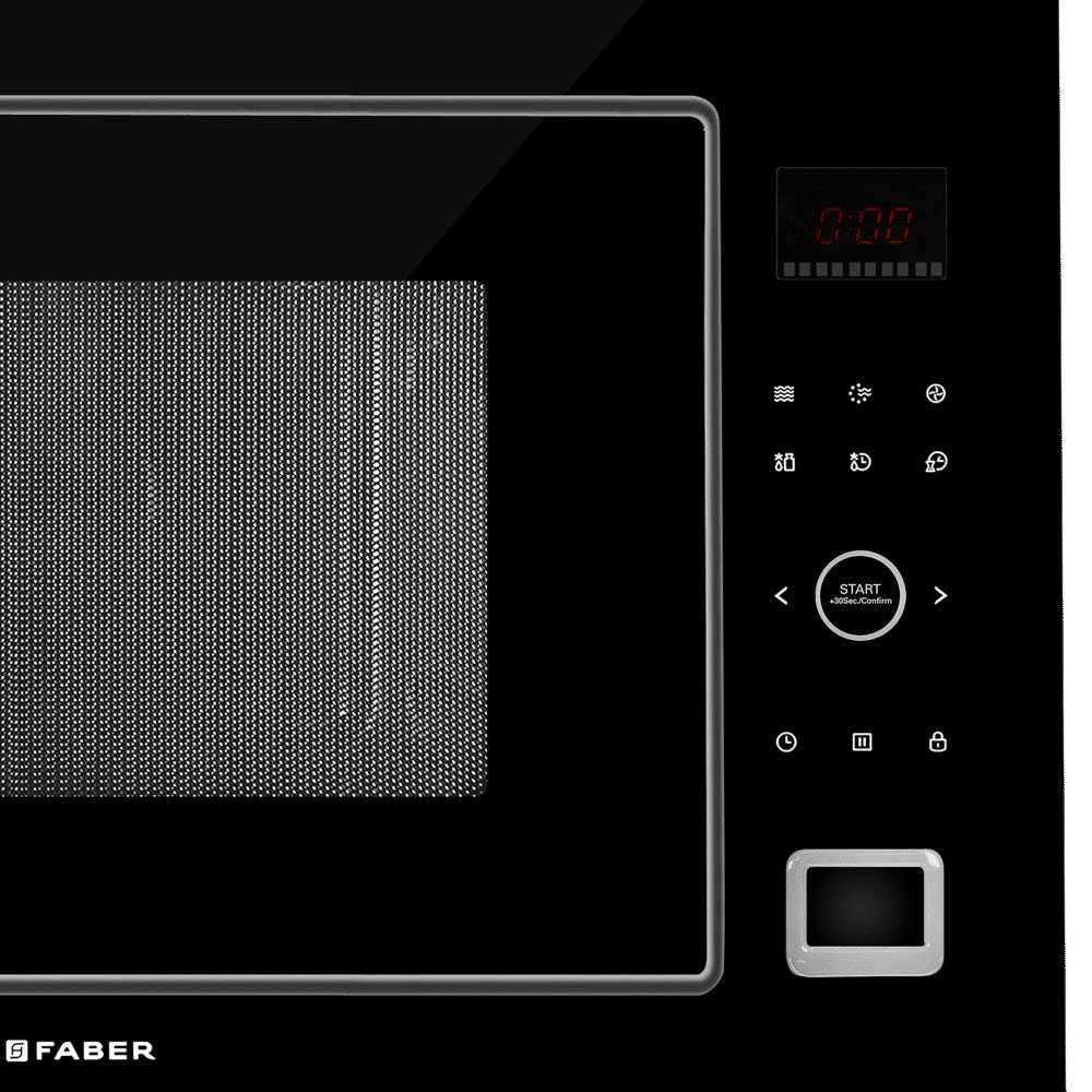 FABER FBIMWO GLB 32L 60cm Built-in Microwave with 10 Autocook Menus (FBIMWO 32L CGS BK, Black) FABER FBIMWO GLB 32L 60cm Built-in Microwave with 10 Autocook Menus (FBIMWO 32L CGS BK, Black)_4