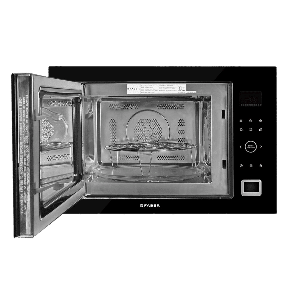 FABER FBIMWO GLB 32L 60cm Built-in Microwave with 10 Autocook Menus (FBIMWO 32L CGS BK, Black) FABER FBIMWO GLB 32L 60cm Built-in Microwave with 10 Autocook Menus (FBIMWO 32L CGS BK, Black)_5