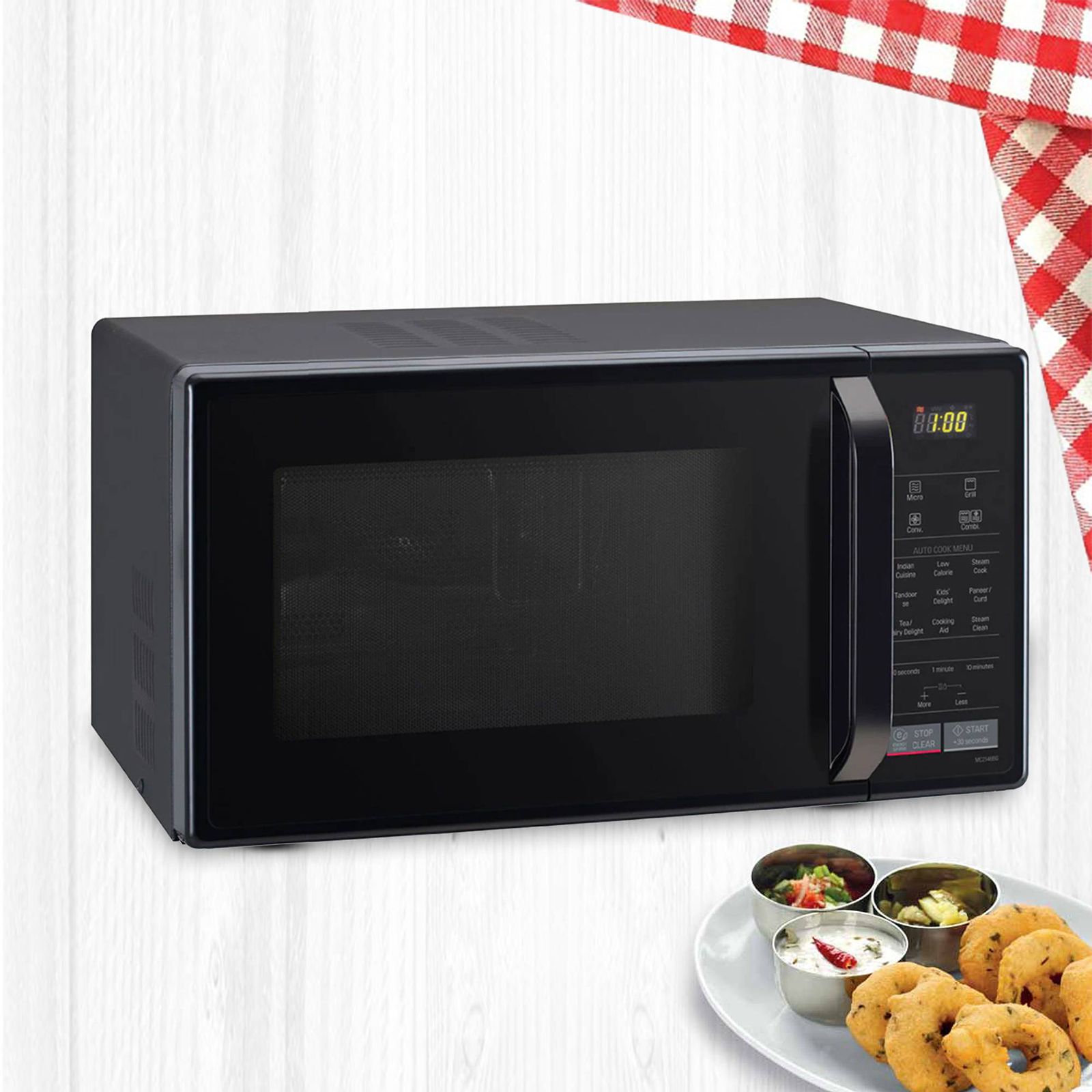 LG 28L Convection Microwave Oven with Diet Fry (MC2846SL, Silver)_20