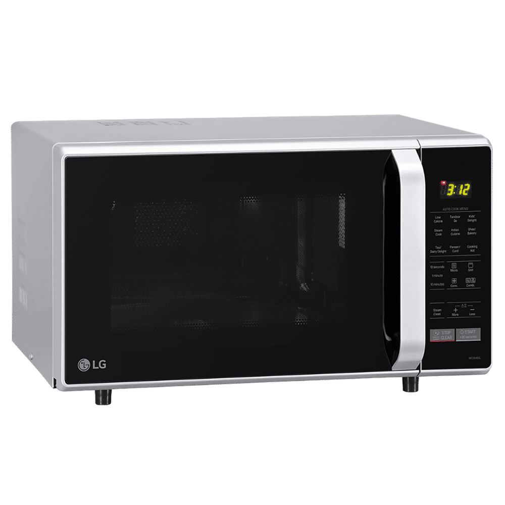 LG 28L Convection Microwave Oven with Diet Fry (MC2846SL, Silver)_9