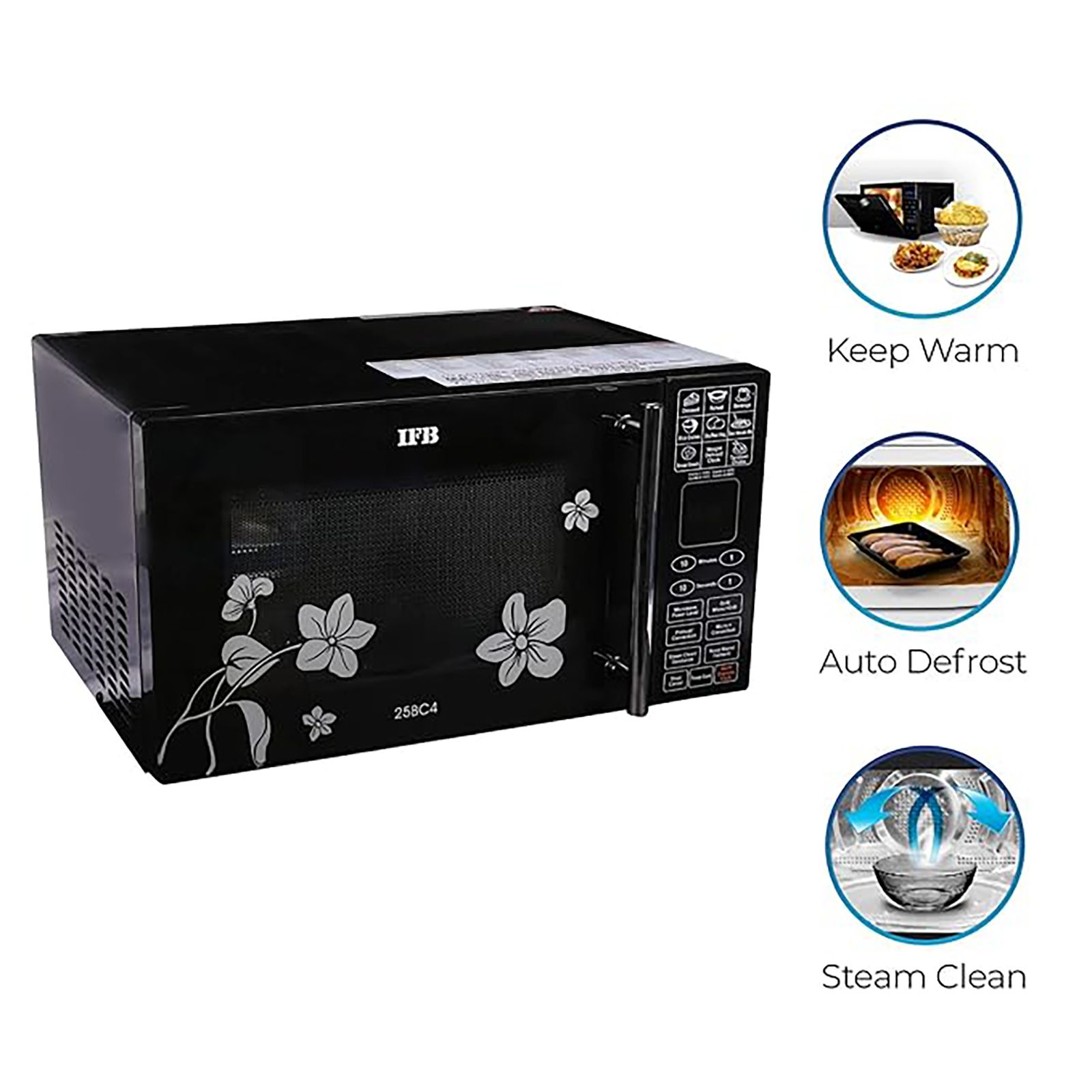 IFB 25BC4 25L Convection Microwave Oven with 101 Auto Menu (Black) IFB 25BC4 25L Convection Microwave Oven with 101 Auto Menu (Black)_16