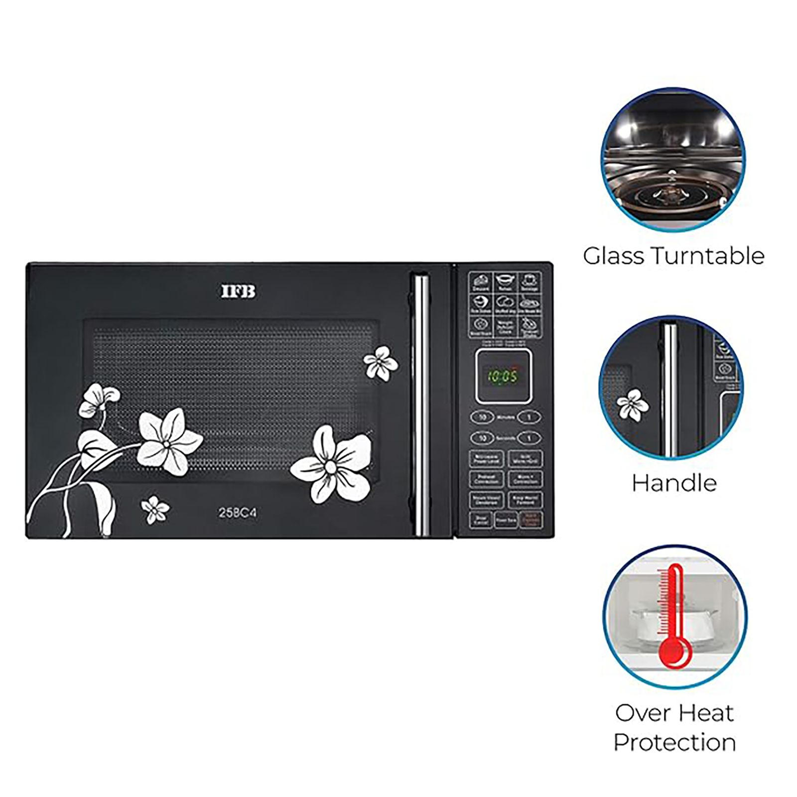 IFB 25BC4 25L Convection Microwave Oven with 101 Auto Menu (Black) IFB 25BC4 25L Convection Microwave Oven with 101 Auto Menu (Black)_17