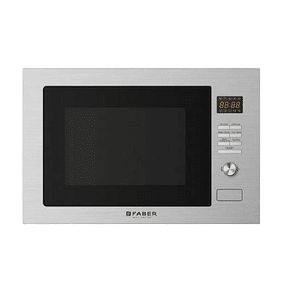 FABER FBIMWO CGS/FG 32L 60cm Built-in Microwave with 10 Autocook Menus (FBIMWO 32L CGS/FG, Stainless Steel)