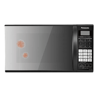 Panasonic 27L Convection Microwave Oven with 137 Autocook Menus (NN-CT66HBFDG, Black)