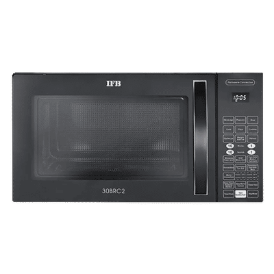 IFB 30L Convection Microwave Oven with 101 Autocook Menus (30BRC2, Black)
