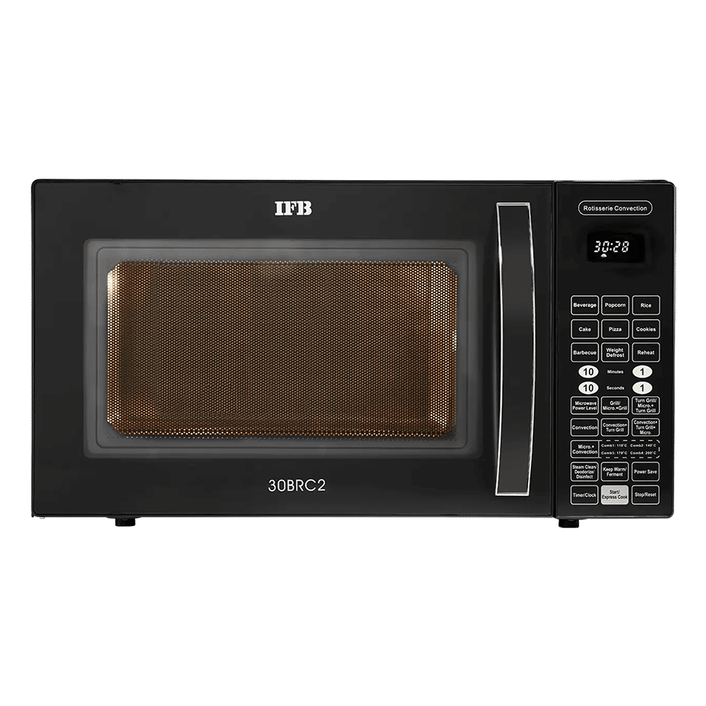 IFB 30L Convection Microwave Oven with 101 Autocook Menus (30BRC2, Black) IFB 30L Convection Microwave Oven with 101 Autocook Menus (30BRC2, Black)_11