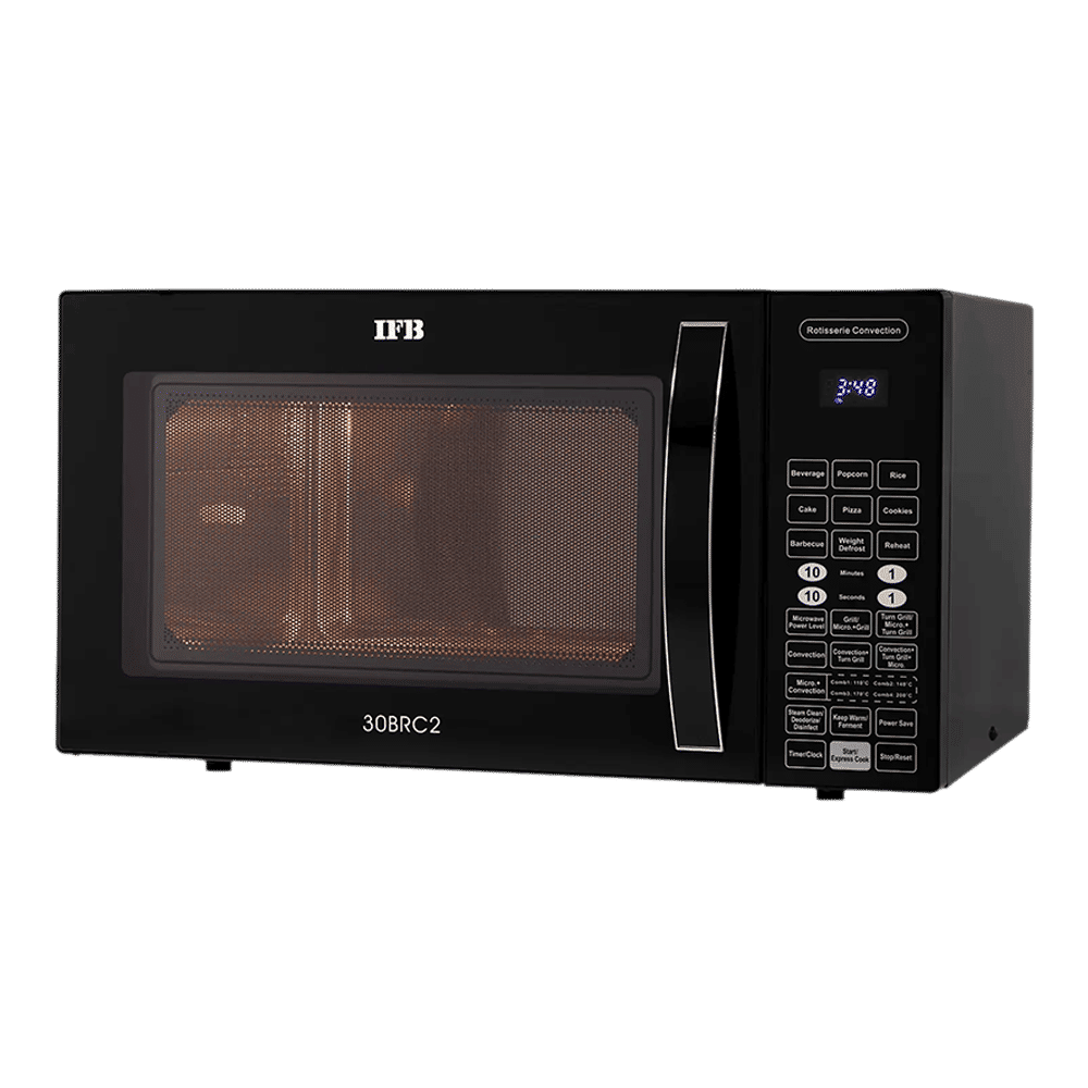IFB 30L Convection Microwave Oven with 101 Autocook Menus (30BRC2, Black) IFB 30L Convection Microwave Oven with 101 Autocook Menus (30BRC2, Black)_12