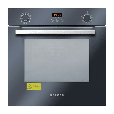 FABER FBIO 10F GLM 80L 60cm Built-in Microwave with Digital Display (FBIO 80L 10F GLM, Black)