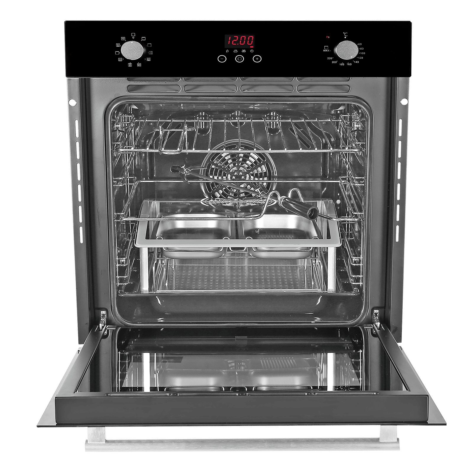FABER FBIO 10F GLM 80L 60cm Built-in Microwave with Digital Display (FBIO 80L 10F GLM, Black)_4