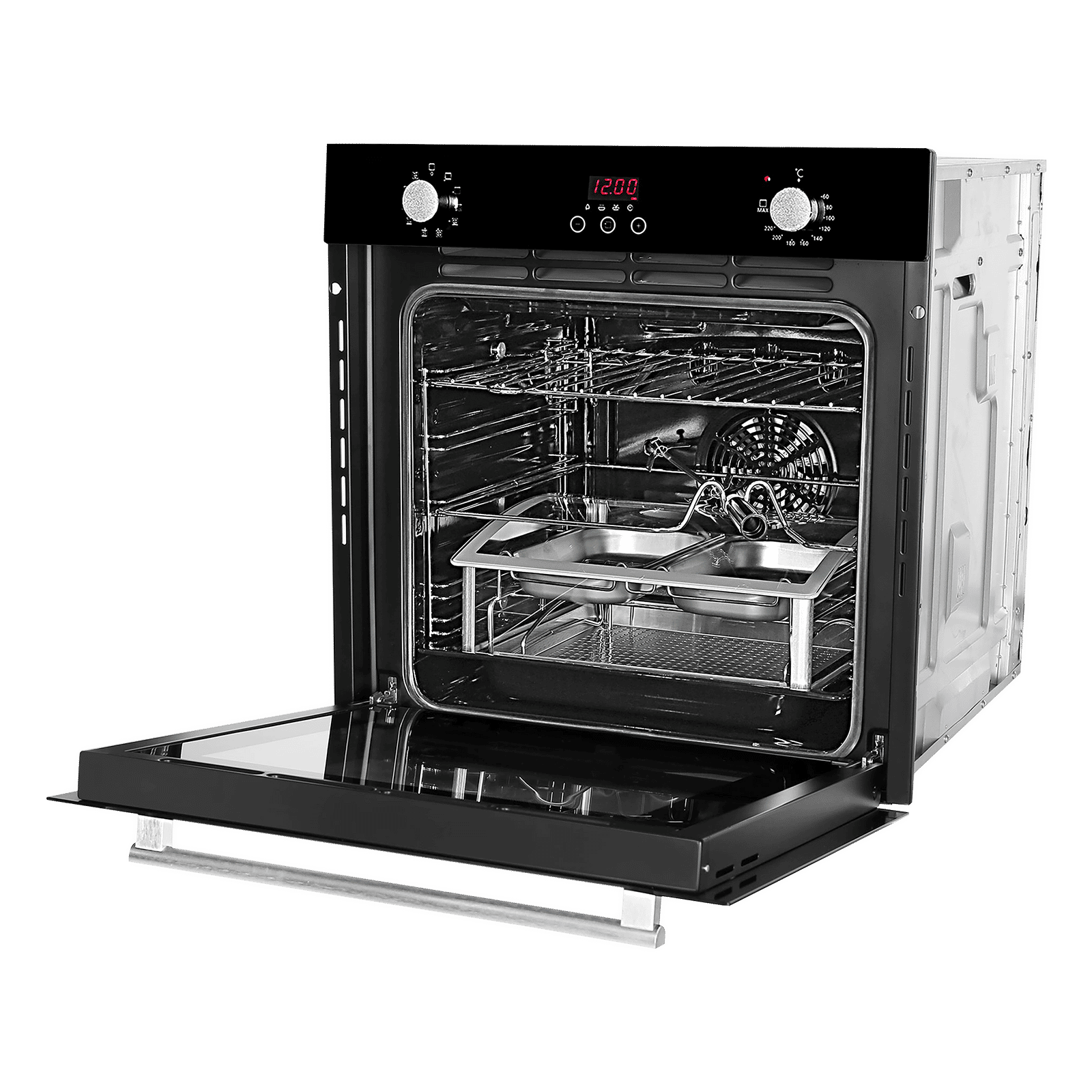 FABER FBIO 10F GLM 80L 60cm Built-in Microwave with Digital Display (FBIO 80L 10F GLM, Black)_6