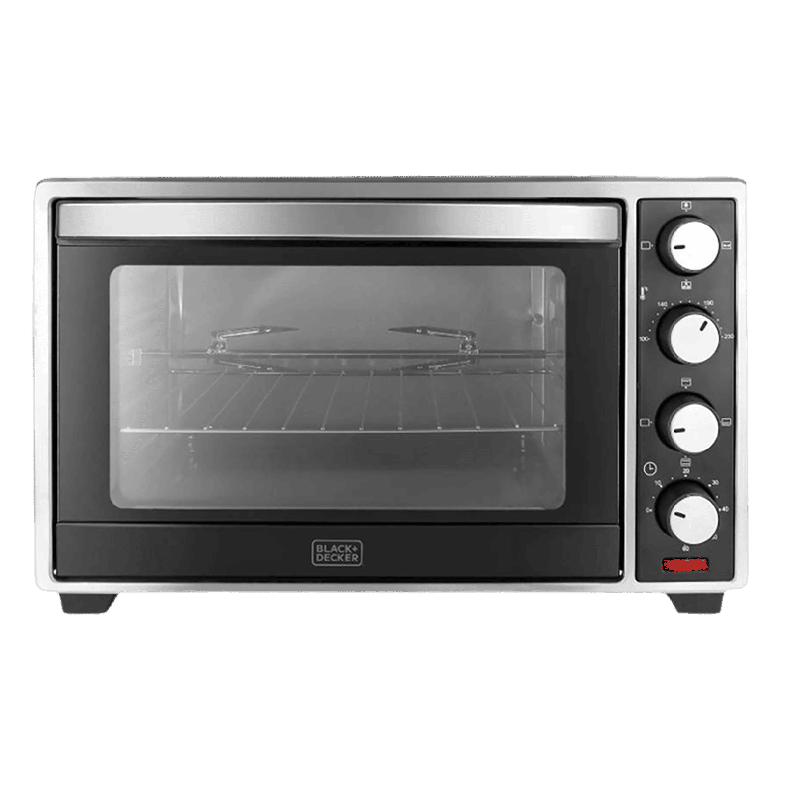 BLACK+DECKER BXTO4801IN 48L Oven Toaster Grill with Rotisserie & Convection Function (Silver & Grey) BLACK+DECKER BXTO4801IN 48L Oven Toaster Grill with Rotisserie & Convection Function (Silver & Grey)_1