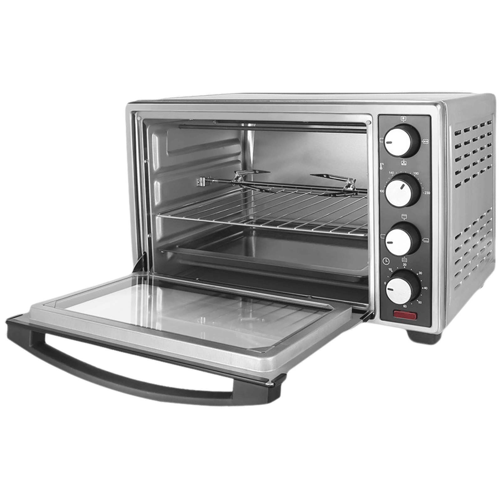 BLACK+DECKER BXTO4801IN 48L Oven Toaster Grill with Rotisserie & Convection Function (Silver & Grey) BLACK+DECKER BXTO4801IN 48L Oven Toaster Grill with Rotisserie & Convection Function (Silver & Grey)_4
