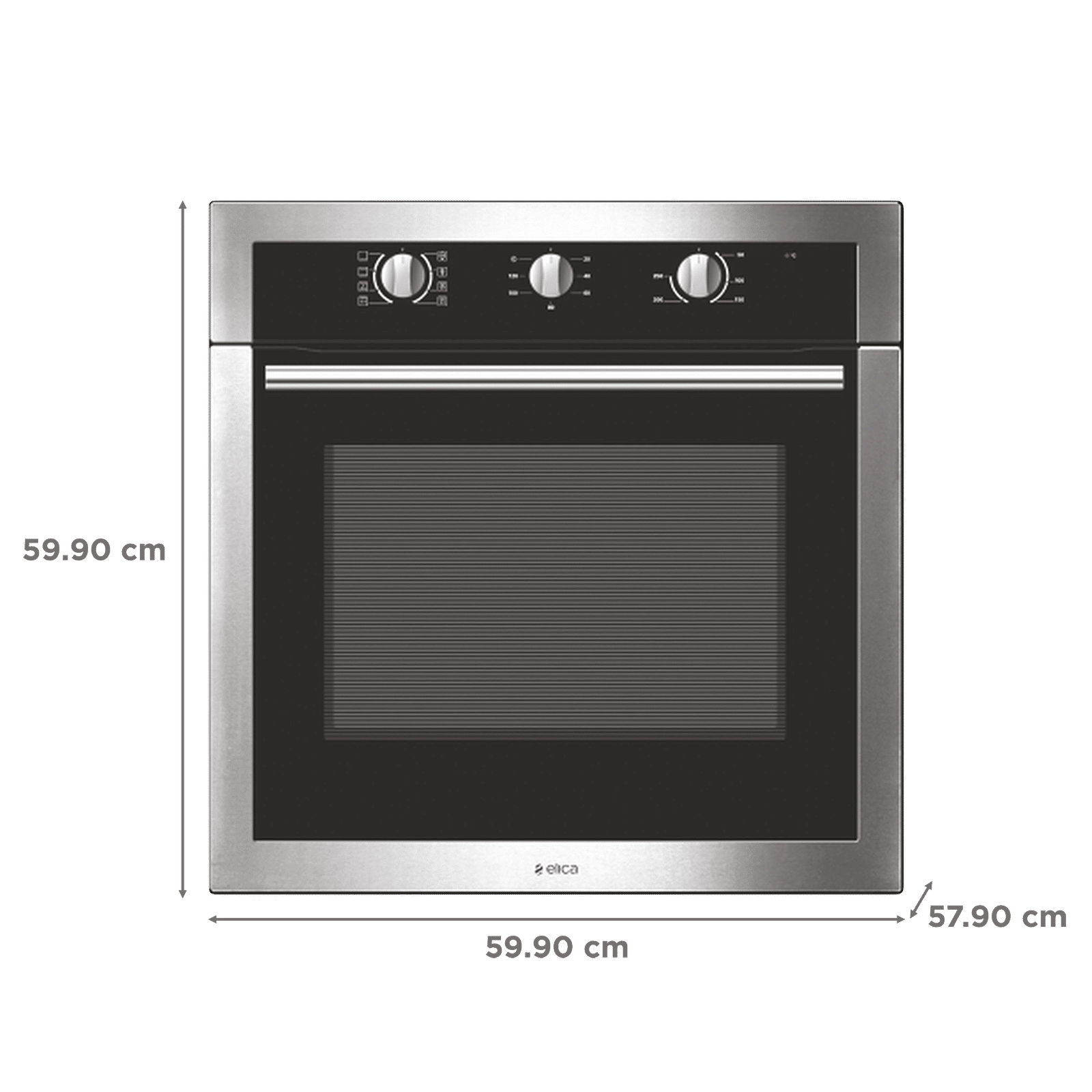 elica EPBI 960 MMF 65L Built-in Electric Oven with 9 Cooking Functions (Steel) elica EPBI 960 MMF 65L Built-in Electric Oven with 9 Cooking Functions (Steel)_2