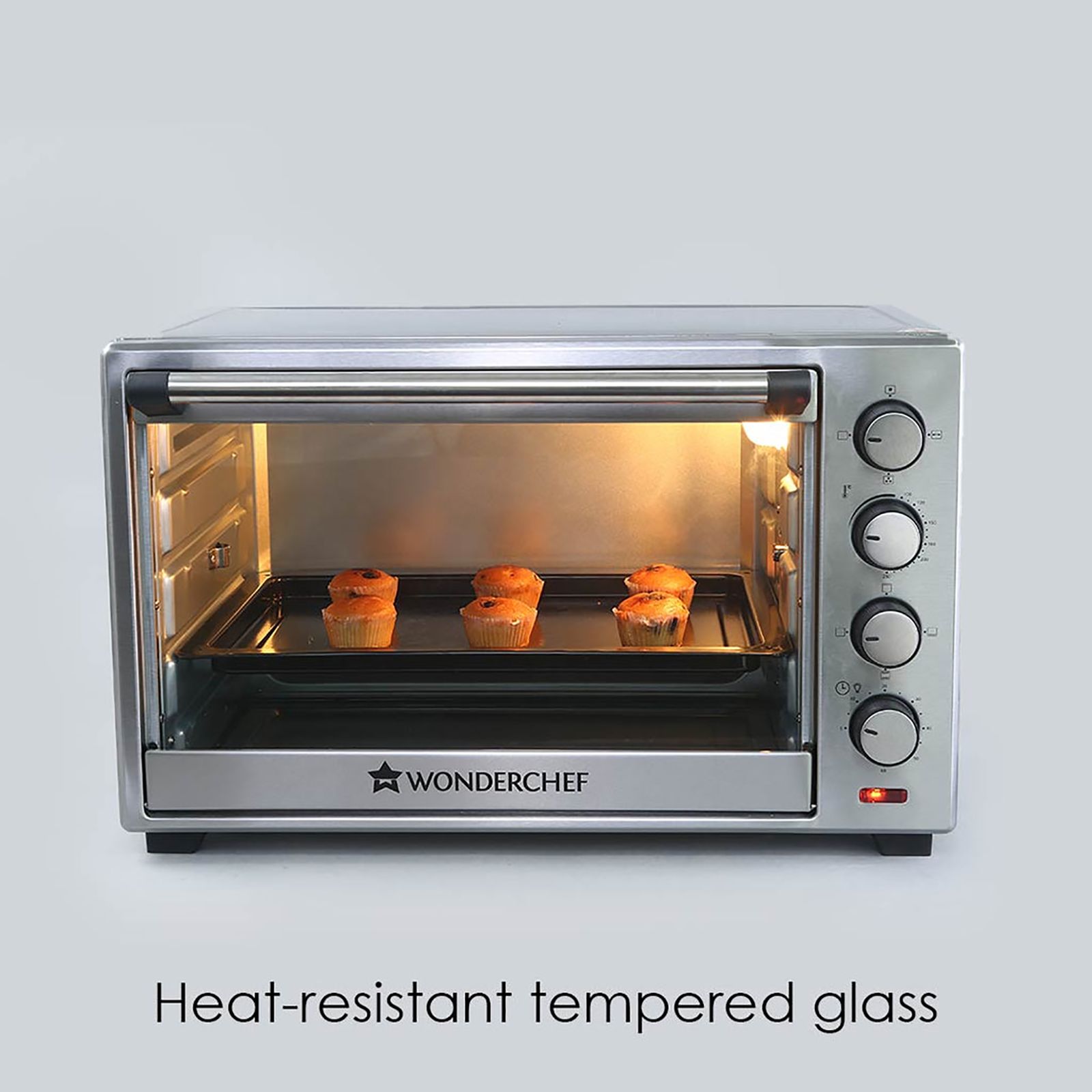 WONDERCHEF 48L Oven Toaster Grill with Motorized Rotisserie (Stainless Steel) WONDERCHEF 48L Oven Toaster Grill with Motorized Rotisserie (Stainless Steel)_17