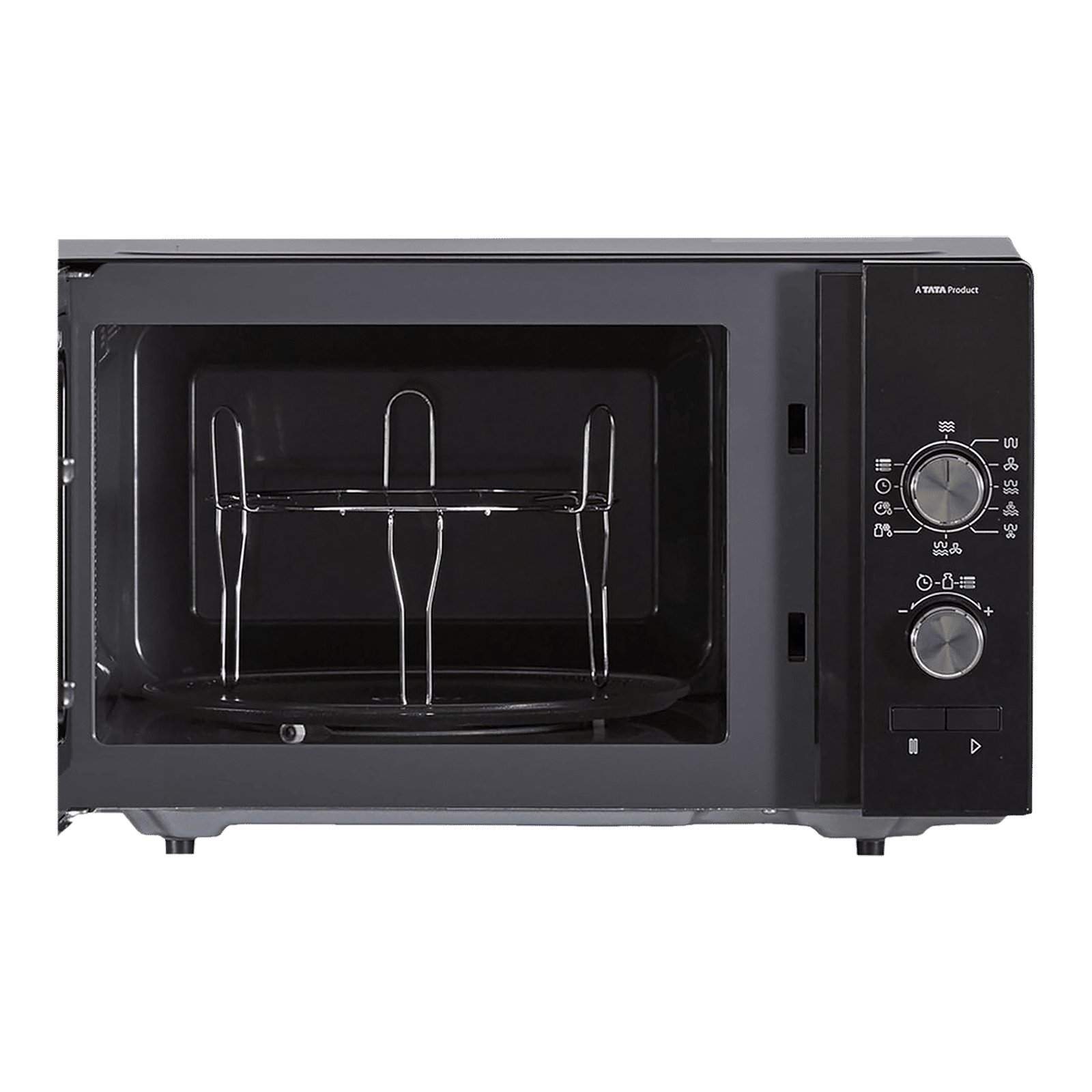 VOLTAS beko MC23BD 23L Convection Microwave Oven with 50 Auto Menu (Black)_5