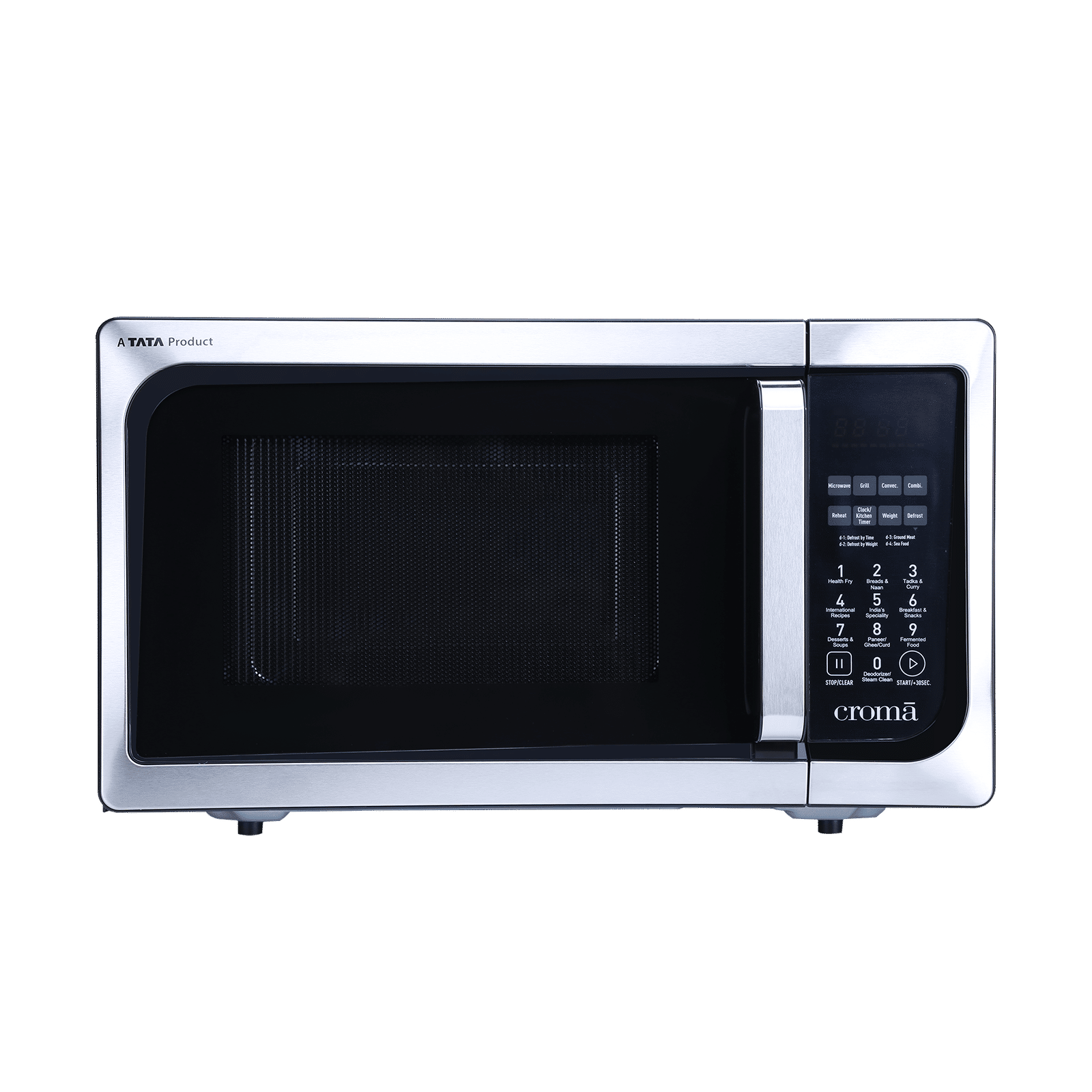 Croma 23L Convection Microwave Oven with 205 Auto Cook Menus (CRAM0151, Black)_8
