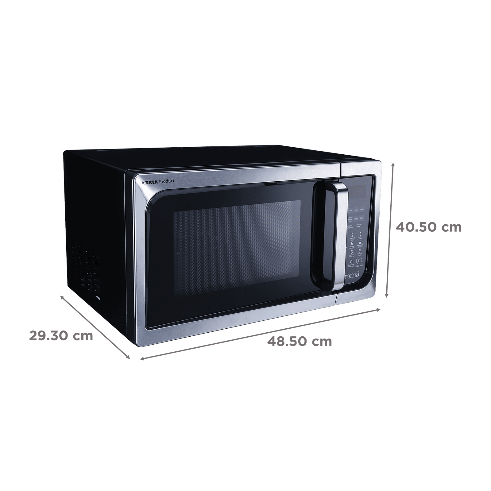 Croma 23L Convection Microwave Oven with 205 Auto Cook Menus (CRAM0151, Black)_2