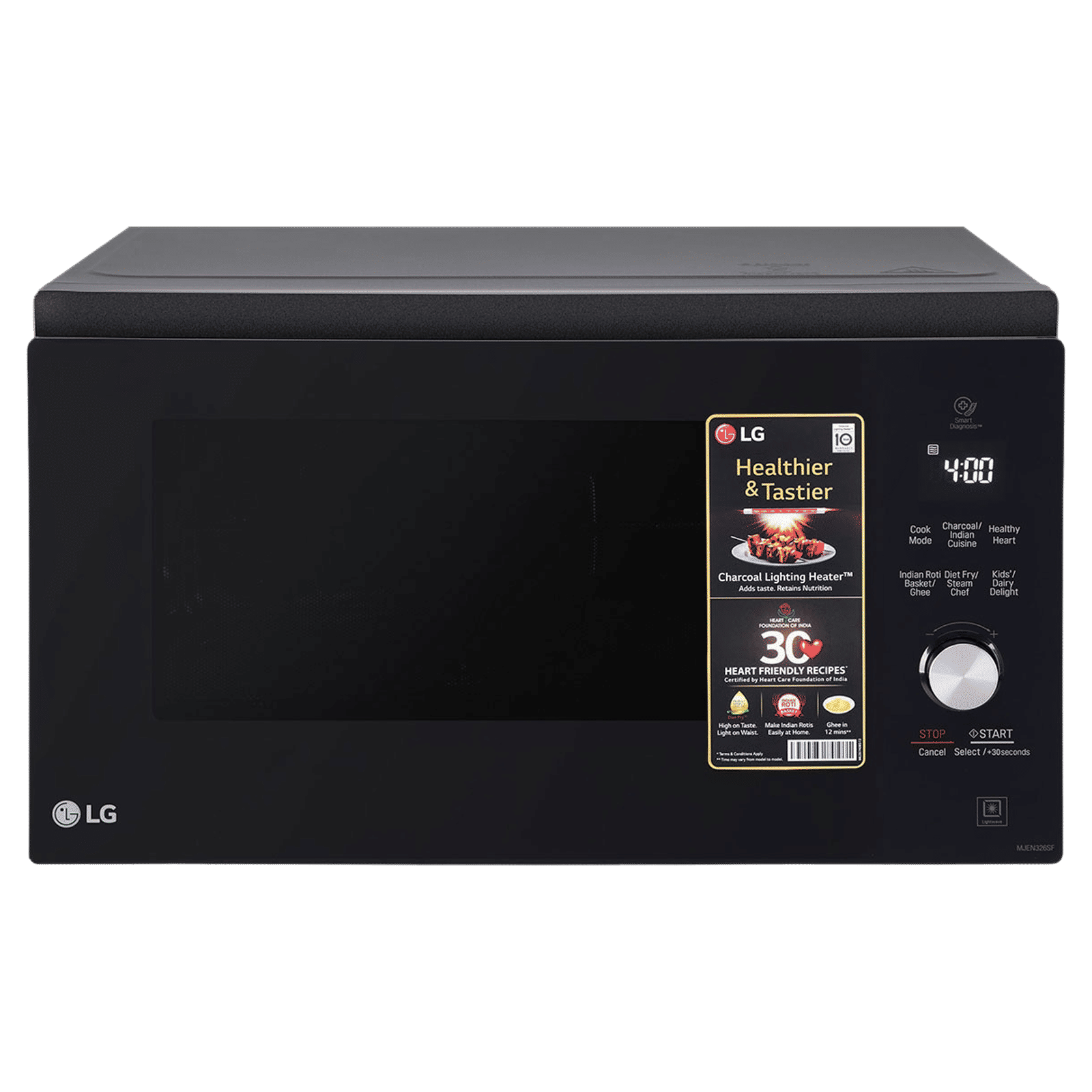 LG 32L Convection Microwave Oven with Charcoal Technology (MJEN326SF.DBKQILN, Black) LG 32L Convection Microwave Oven with Charcoal Technology (MJEN326SF.DBKQILN, Black)_1