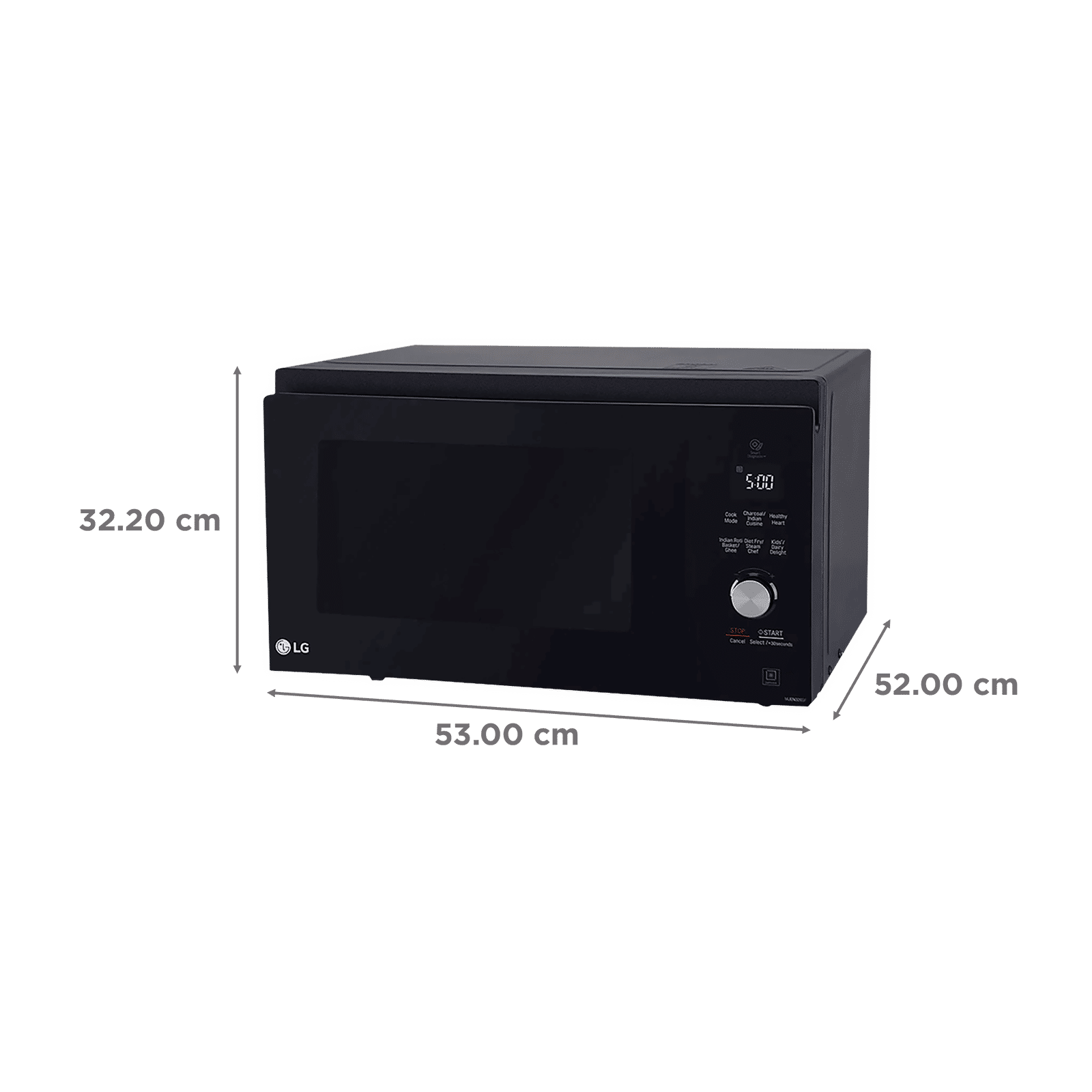 LG 32L Convection Microwave Oven with Charcoal Technology (MJEN326SF.DBKQILN, Black) LG 32L Convection Microwave Oven with Charcoal Technology (MJEN326SF.DBKQILN, Black)_2