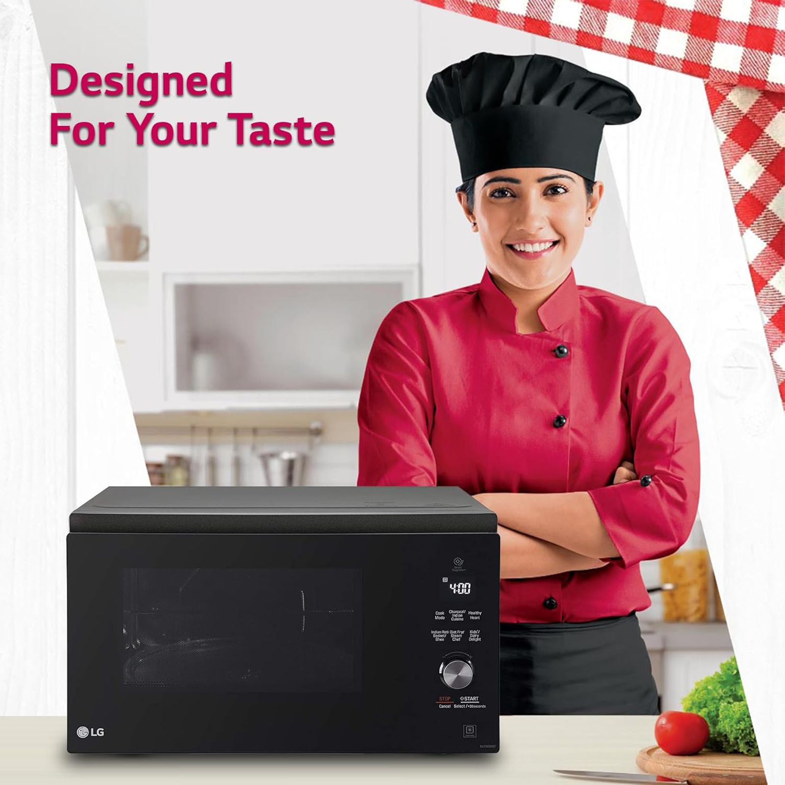 LG 32L Convection Microwave Oven with Charcoal Technology (MJEN326SF.DBKQILN, Black) LG 32L Convection Microwave Oven with Charcoal Technology (MJEN326SF.DBKQILN, Black)_20