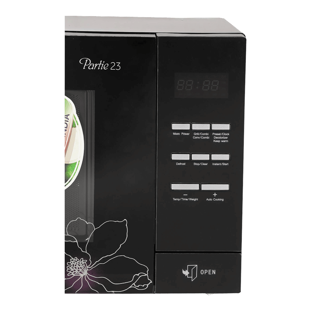 Haier 23L Convection Microwave Oven with 111 Autocook Menus (Black) Haier 23L Convection Microwave Oven with 111 Autocook Menus (Black)_4