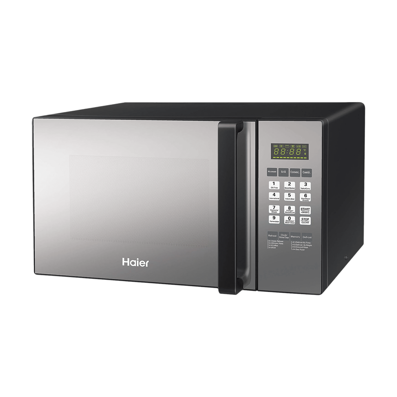 Haier 25L Convection Microwave Oven with 305 Autocook Menu (HIL2501CBSH, Black) Haier 25L Convection Microwave Oven with 305 Autocook Menu (HIL2501CBSH, Black)_7