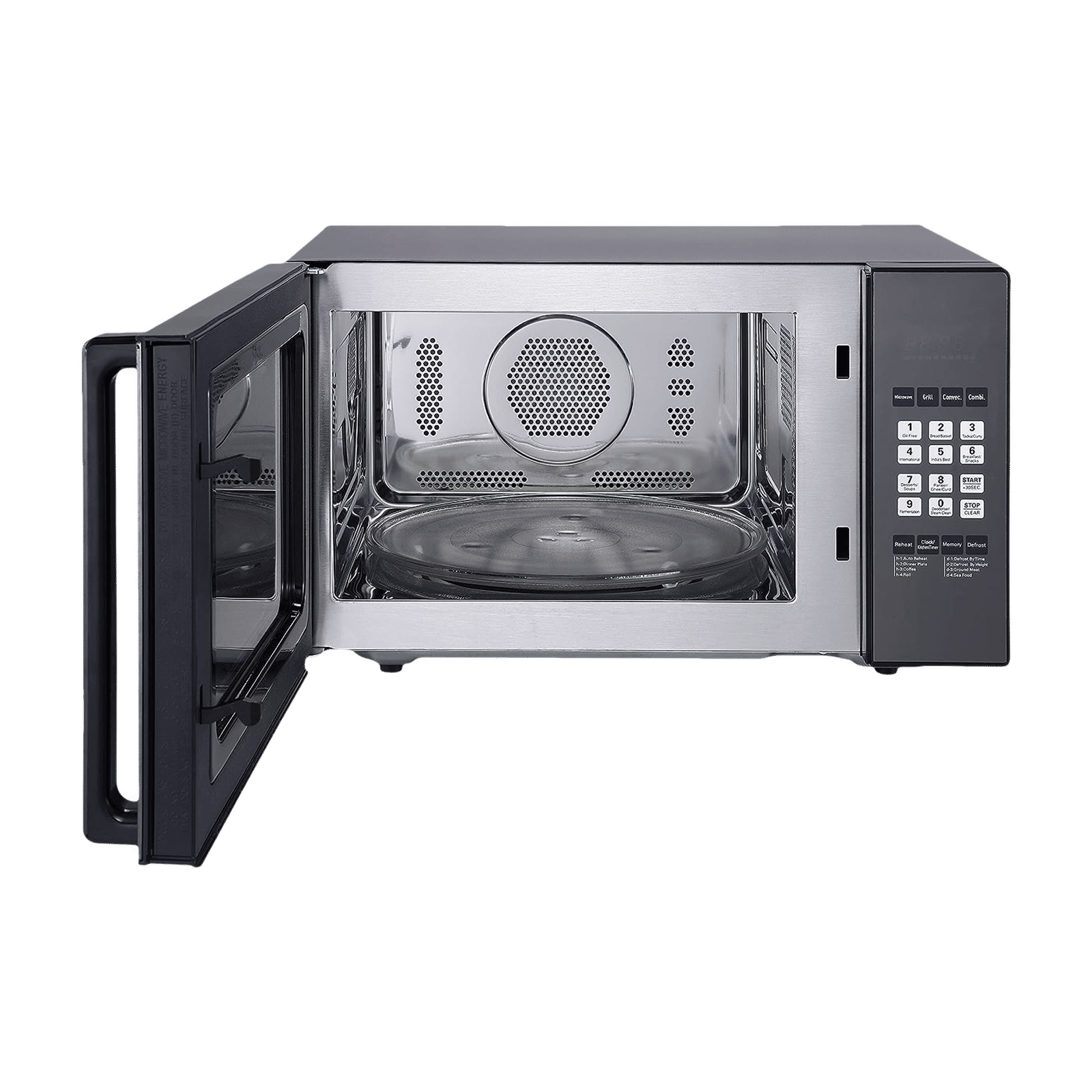 Haier 25L Convection Microwave Oven with 305 Autocook Menu (HIL2501CBSH, Black) Haier 25L Convection Microwave Oven with 305 Autocook Menu (HIL2501CBSH, Black)_8