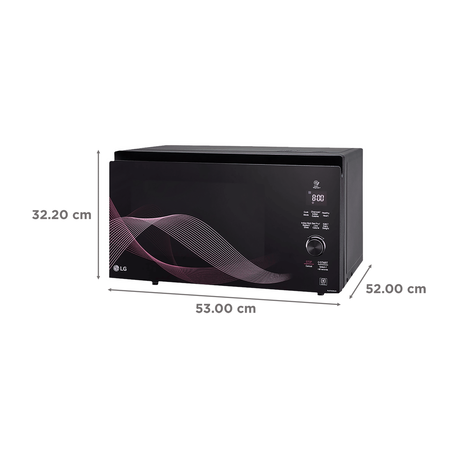 LG 32L Convection Microwave Oven with Charcoal Technology (Black) LG 32L Convection Microwave Oven with Charcoal Technology (Black)_2
