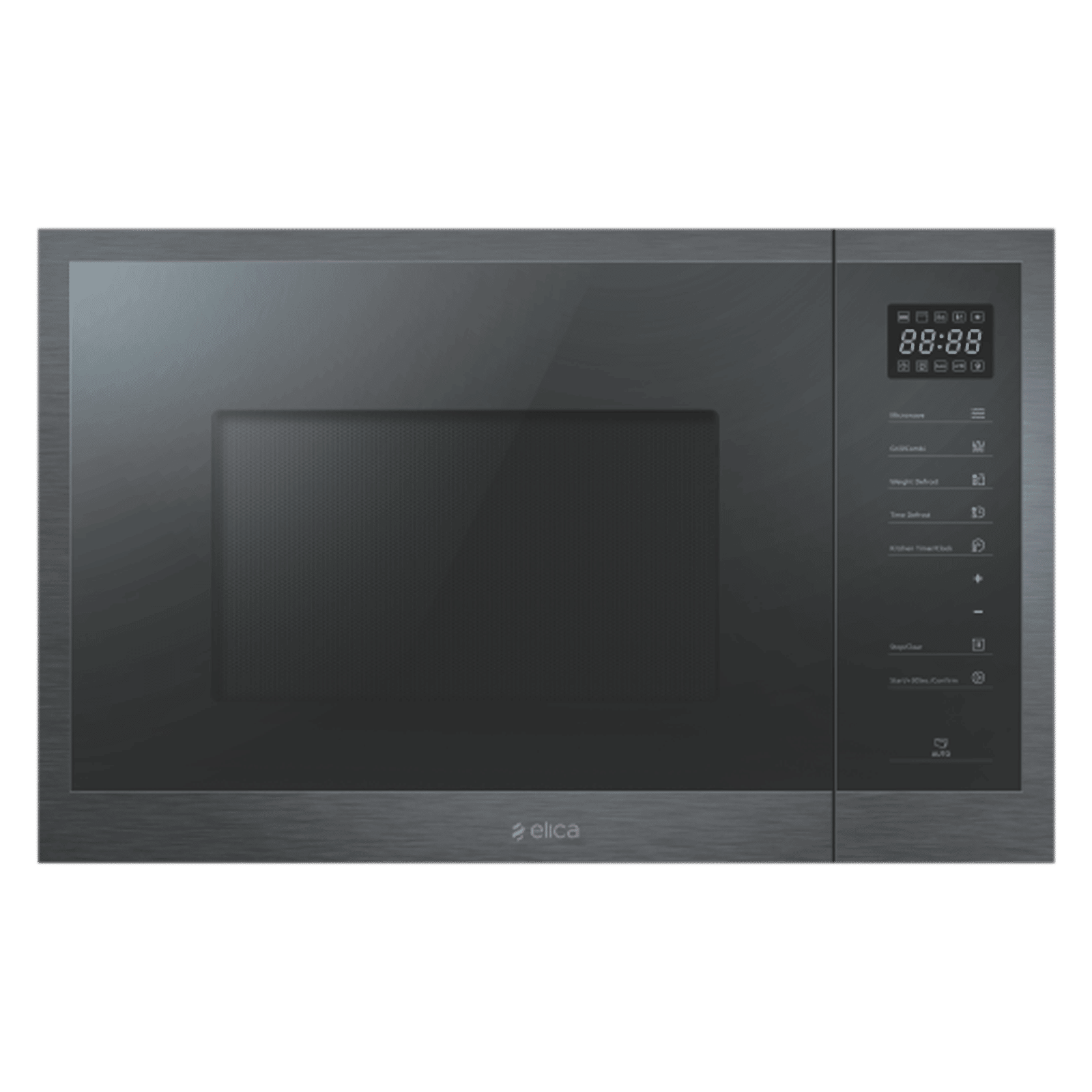 elica EPBIMWO G25 Nero Inox 25L 60cm Built-in Microwave with 8 Autocook Menus (EPBI MWO G25, Black)_1
