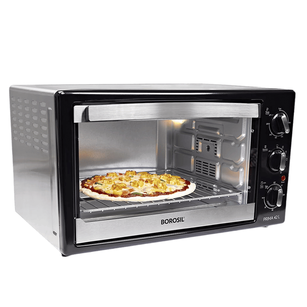 BOROSIL Prima 42L Oven Toaster Grill with Motorized Rotisserie (Silver) BOROSIL Prima 42L Oven Toaster Grill with Motorized Rotisserie (Silver)_12