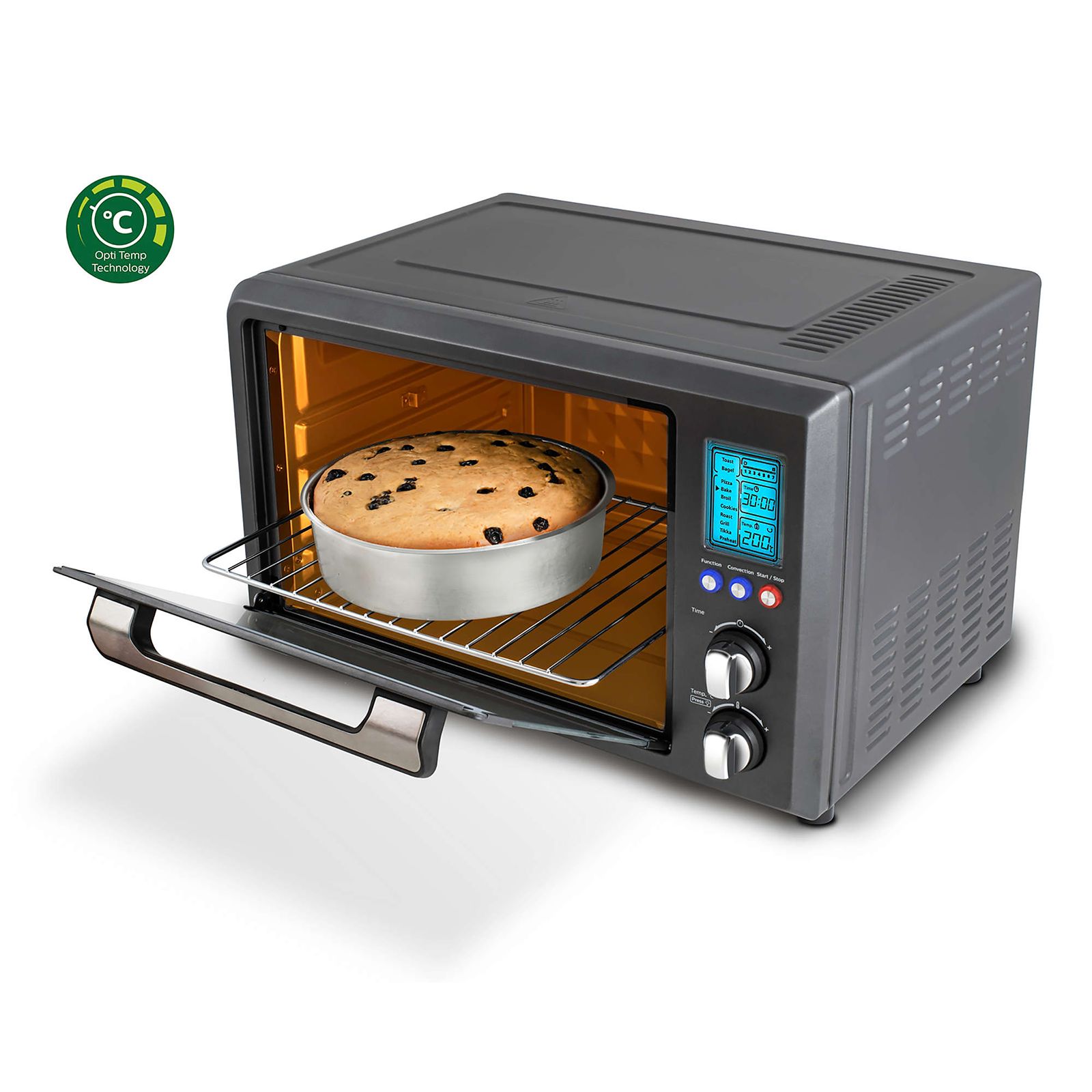 PHILIPS Avance Collection 36L Oven Toaster Grill with Opti Temp Technology (HD6976/00, Black)_10