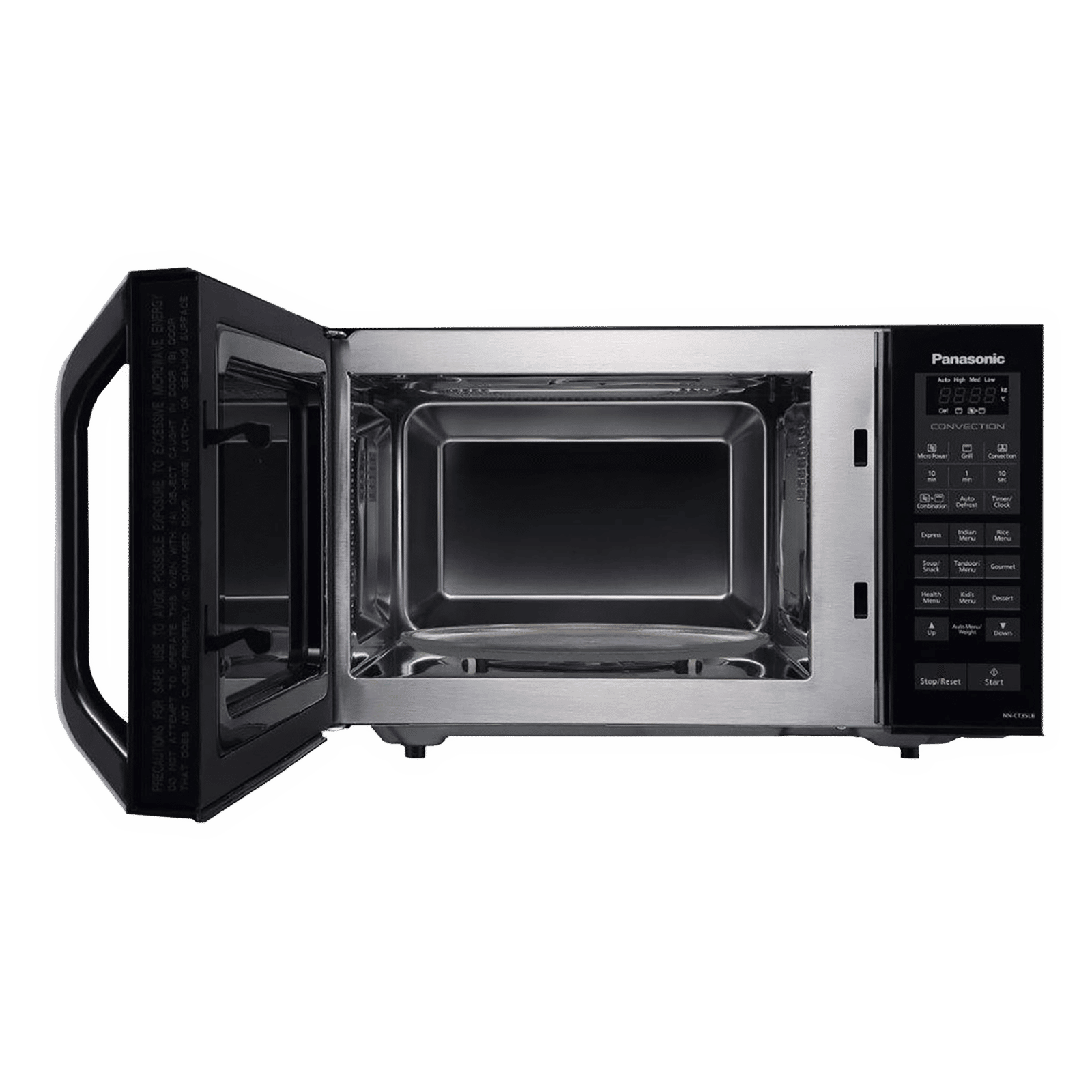 Panasonic 23L Convection Microwave Oven with 61 Autocook Menus (NN-CT35LBFDG, Black Floral) Panasonic 23L Convection Microwave Oven with 61 Autocook Menus (NN-CT35LBFDG, Black Floral)_5