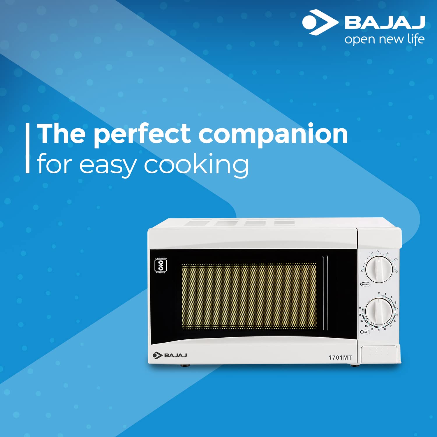 BAJAJ 1701 MT 17L Solo Microwave Oven with Nutri-Pro for Heart-Healthy Cooking (White)_9