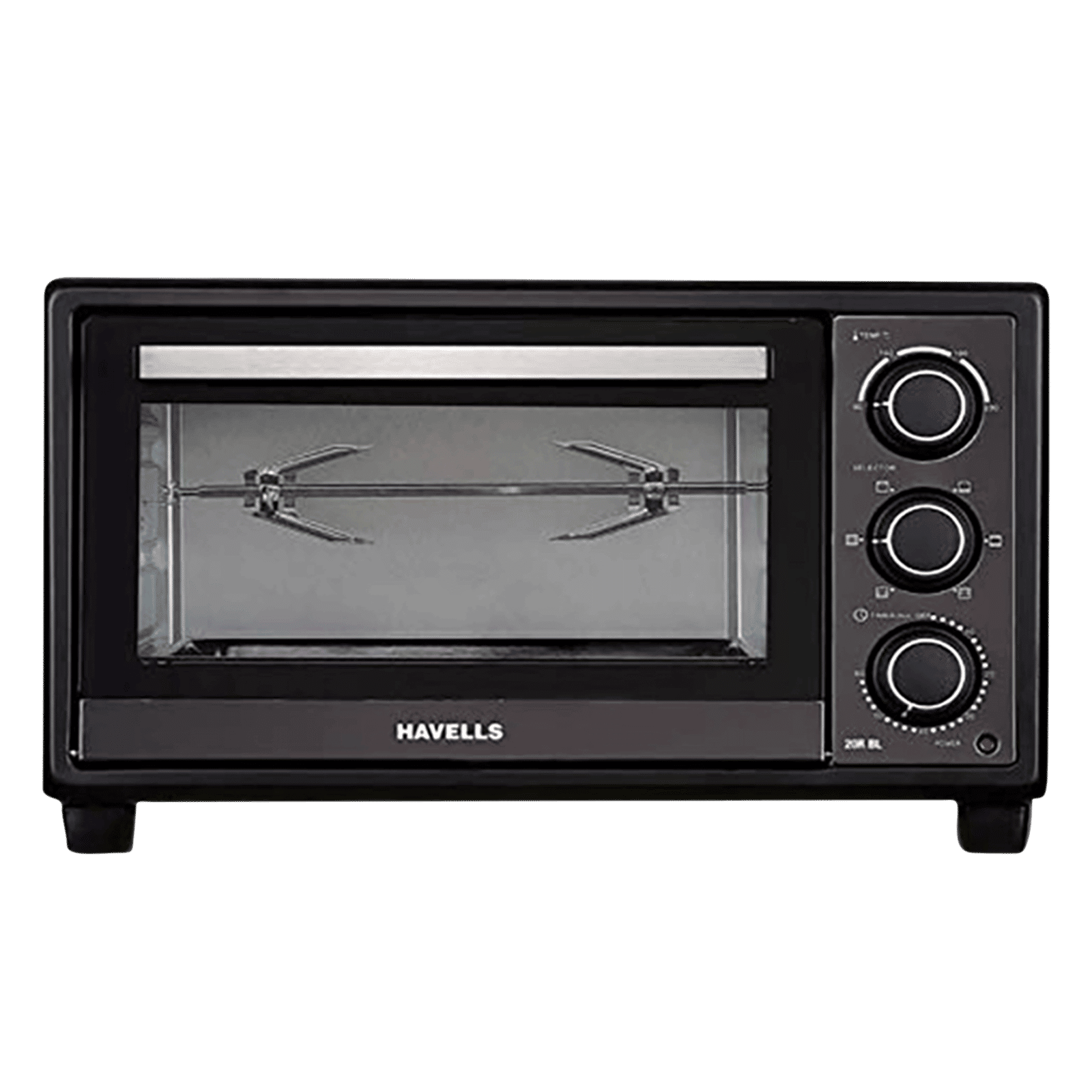 HAVELLS 66RC BL 66L Oven Toaster Grill with Motorized Rotisserie (Black)_1