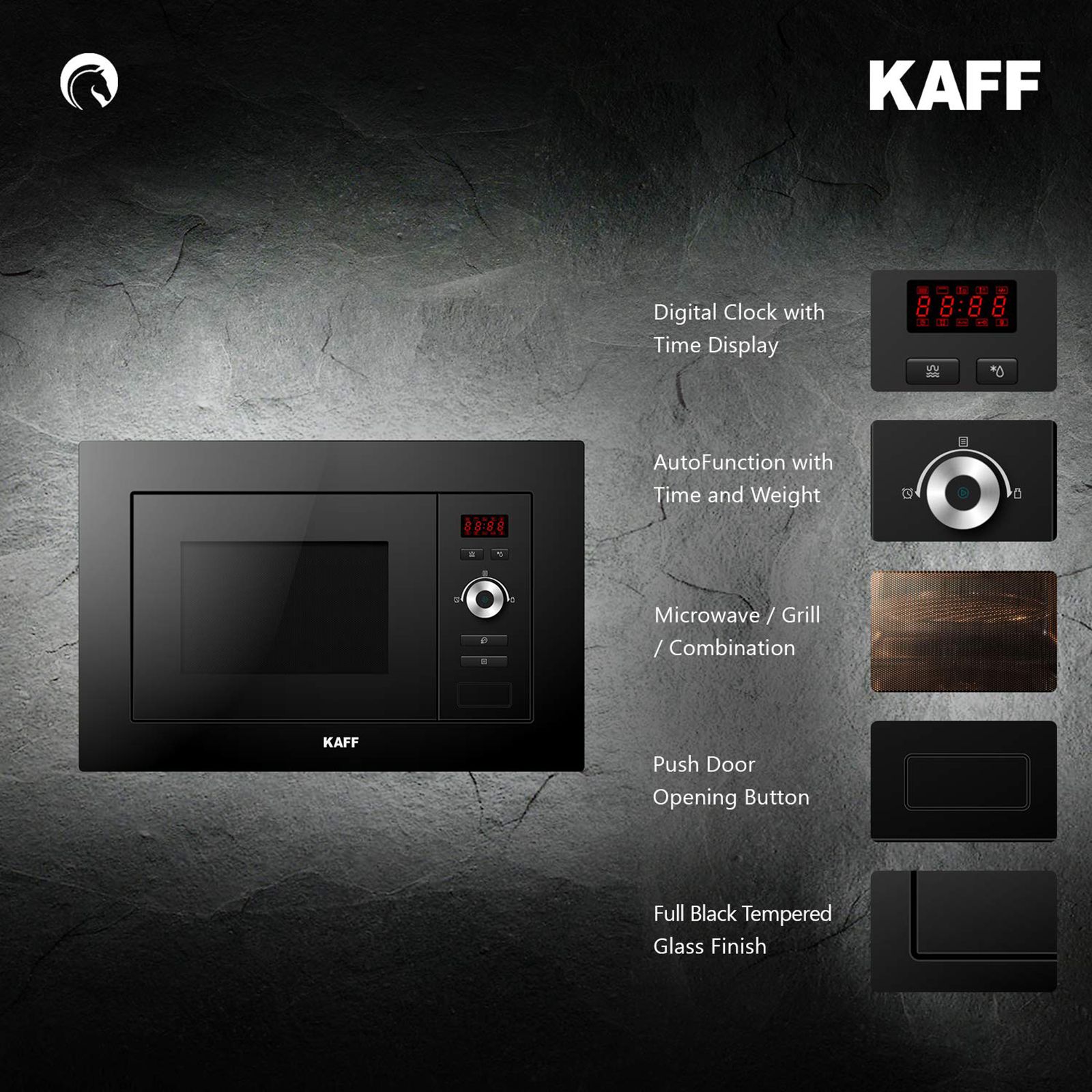KAFF KMW 5PJ 20L Built-in Microwave with Autocook Menus (KMW5PJ, Black) KAFF KMW 5PJ 20L Built-in Microwave with Autocook Menus (KMW5PJ, Black)_14