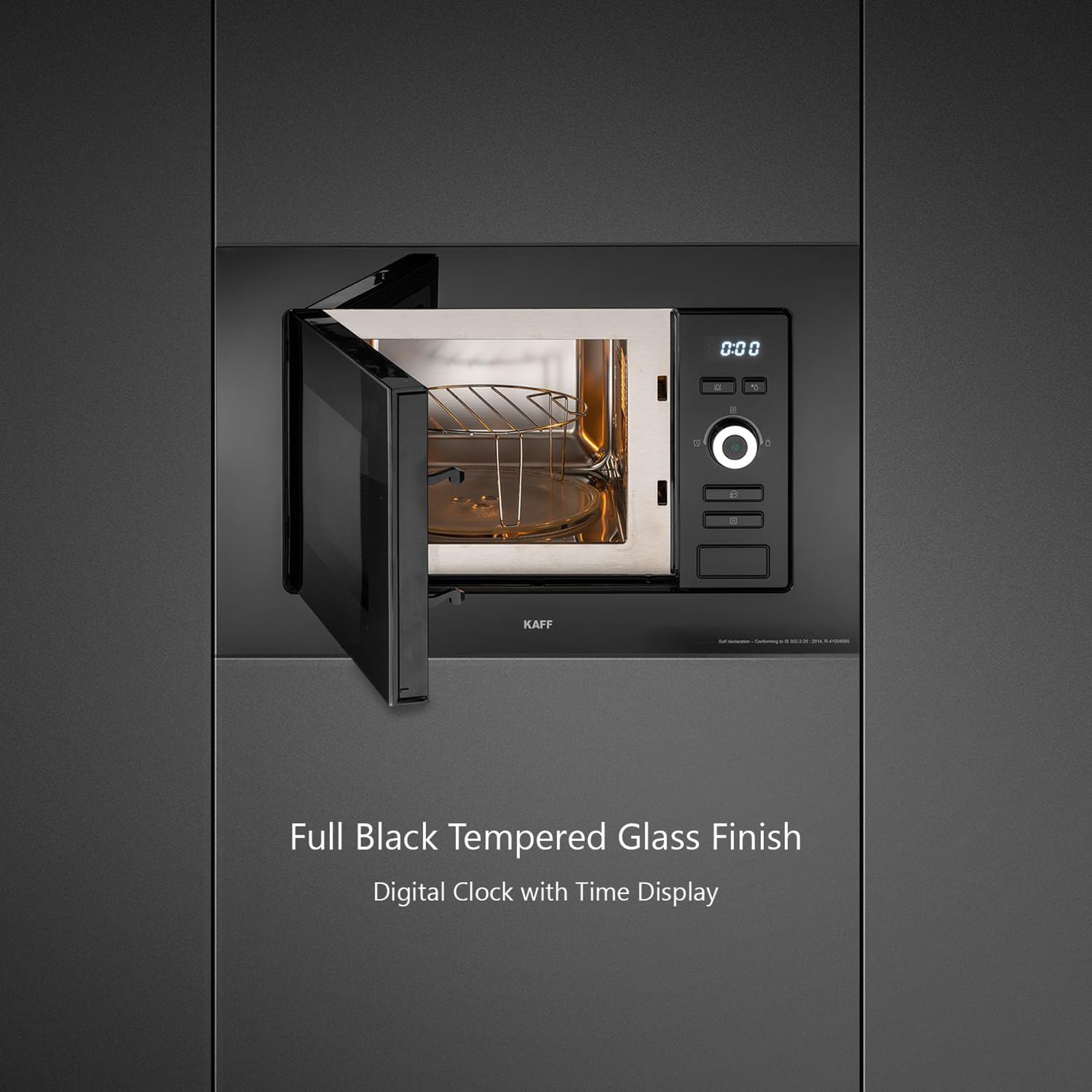 KAFF KMW 5PJ 20L Built-in Microwave with Autocook Menus (KMW5PJ, Black) KAFF KMW 5PJ 20L Built-in Microwave with Autocook Menus (KMW5PJ, Black)_9