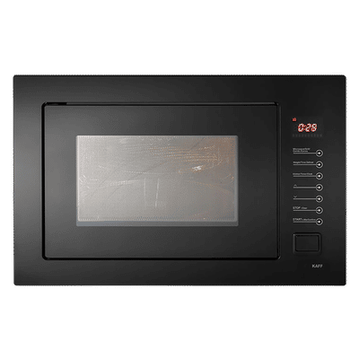 KAFF KMW8A 25L 60cm Built-in Microwave with Multi Programming Mode (KMW8A-BLK, Black)