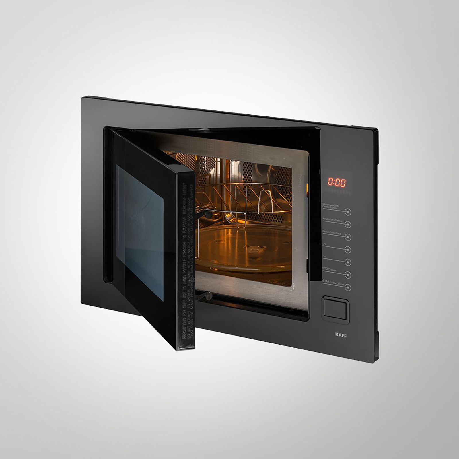 KAFF KMW8A 25L 60cm Built-in Microwave with Multi Programming Mode (KMW8A-BLK, Black)_16