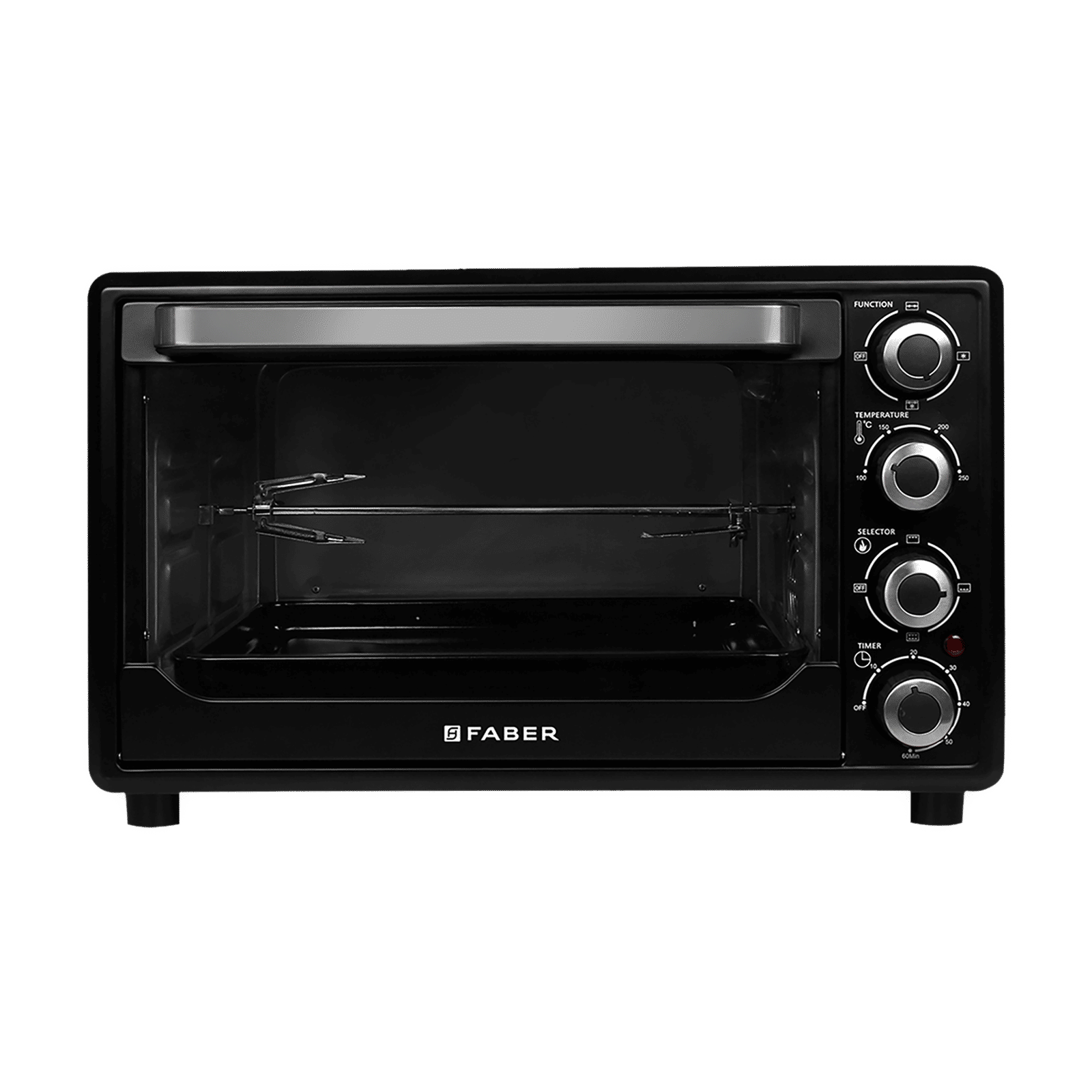 FABER FOTG 45L Oven Toaster Grill with Motorized Rotisserie (Black)_1