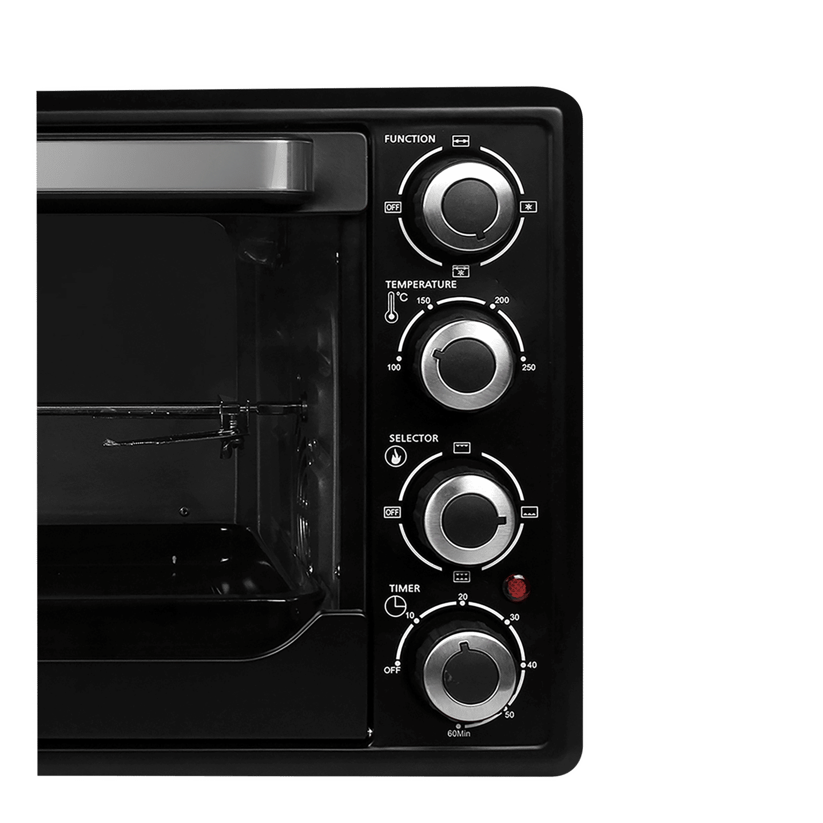 FABER FOTG 45L Oven Toaster Grill with Motorized Rotisserie (Black)_4