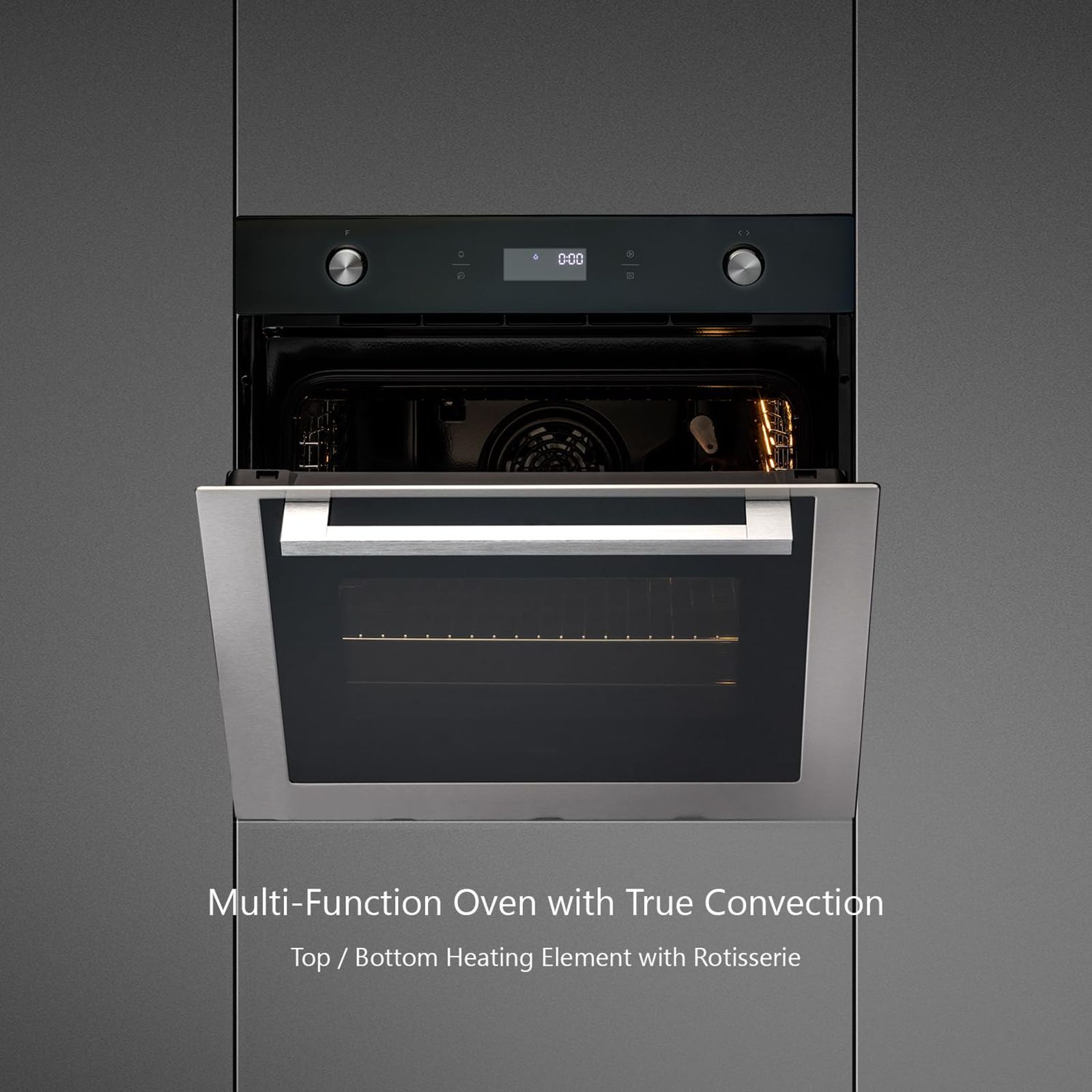 KAFF 82L 60cm Built-in Electric Microwave with Multi-Function (KOVMLJ-E6, Black)_10