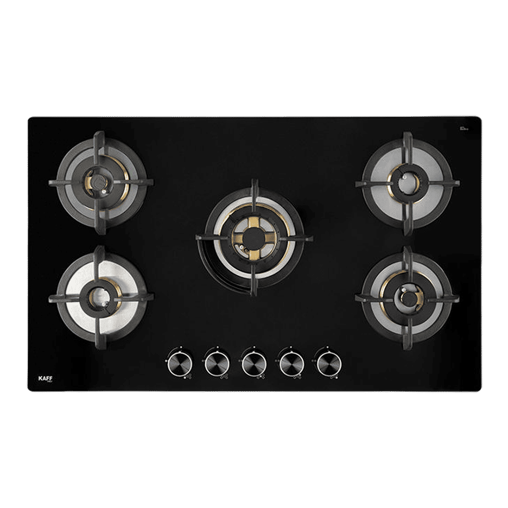 KAFF Bellini Tempered Glass Top 5 Burner Automatic Electric Hob (Flame Failure Device, Black) KAFF Bellini Tempered Glass Top 5 Burner Automatic Electric Hob (Flame Failure Device, Black)_6