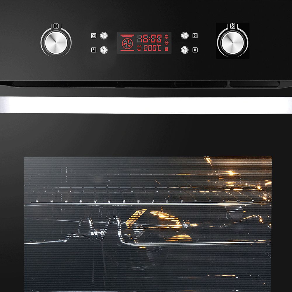elica 70L 60cm Built-in Convection Microwave with LED Display (EPBI 1064 DMF, Black) elica 70L 60cm Built-in Convection Microwave with LED Display (EPBI 1064 DMF, Black)_5