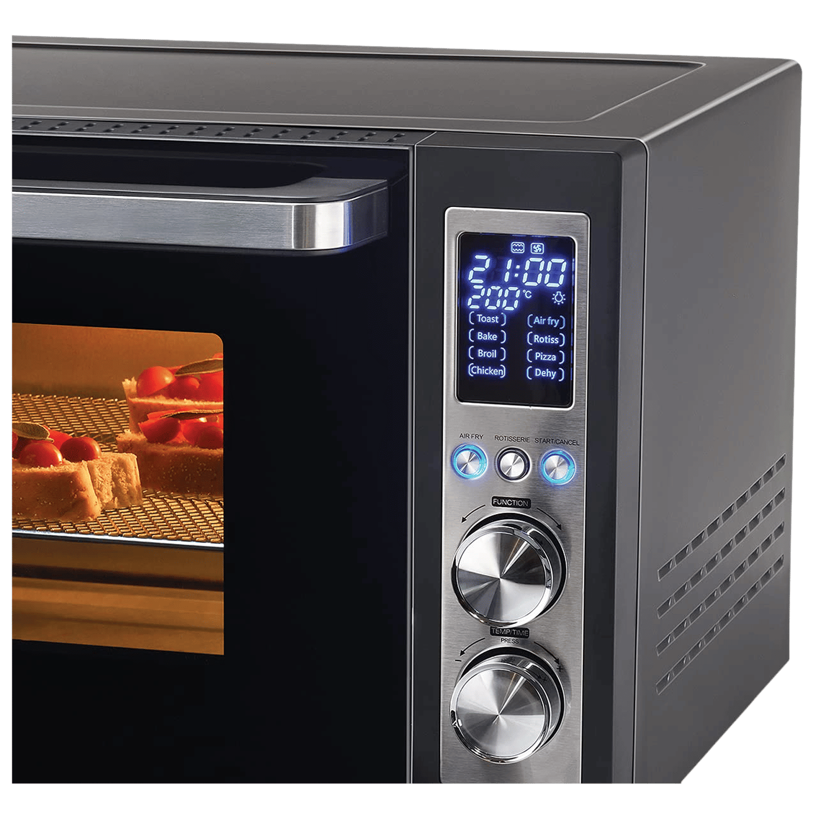USHA Calypso 30L Oven Toaster Grill with Motorized Rotisserie (OTGW30DRC, Black) USHA Calypso 30L Oven Toaster Grill with Motorized Rotisserie (OTGW30DRC, Black)_6