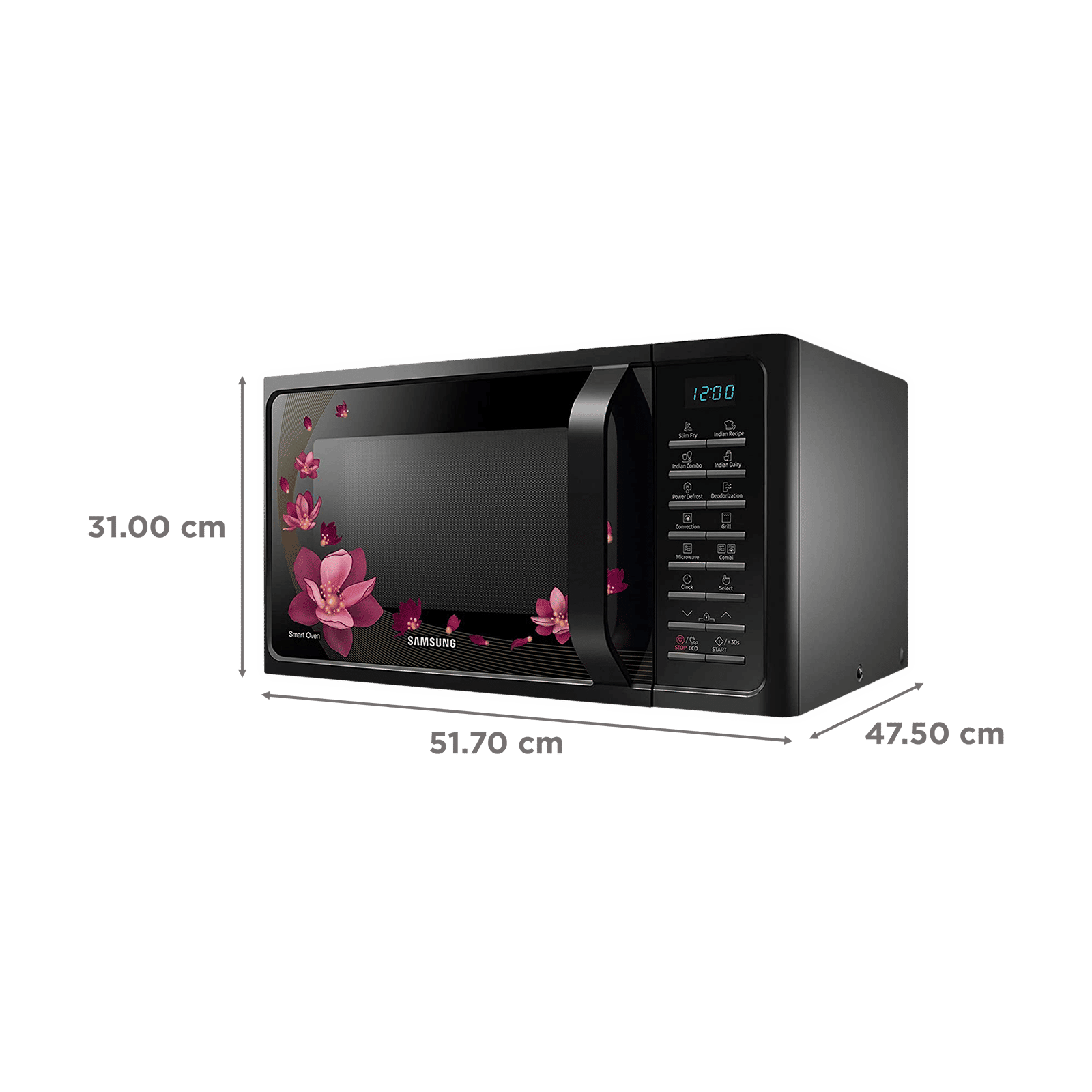 SAMSUNG 28L Convection Microwave Oven with Slim Fry Technology (Black) SAMSUNG 28L Convection Microwave Oven with Slim Fry Technology (Black)_2
