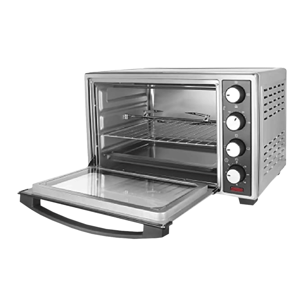 BLACK+DECKER 60L Oven Toaster Grill with Rotisserie & Convection Function (Silver/Grey)_4