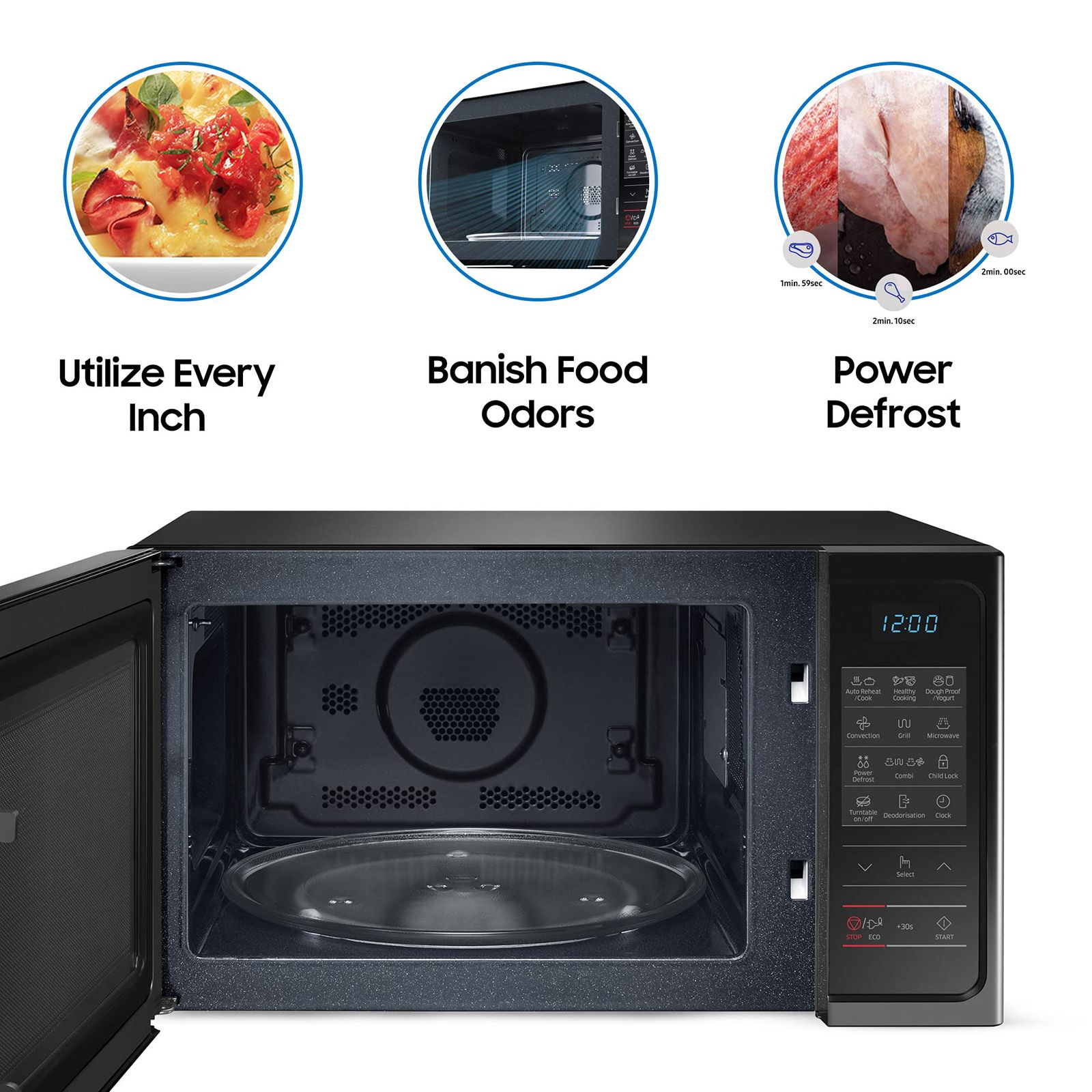 SAMSUNG 28L Convection Microwave Oven with Quartz Convection Heater (Black) SAMSUNG 28L Convection Microwave Oven with Quartz Convection Heater (Black)_15